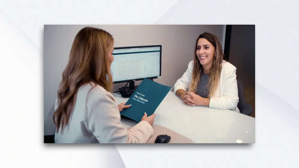 Fale com a nossa equipa clínica e esclareça as suas dúvidas