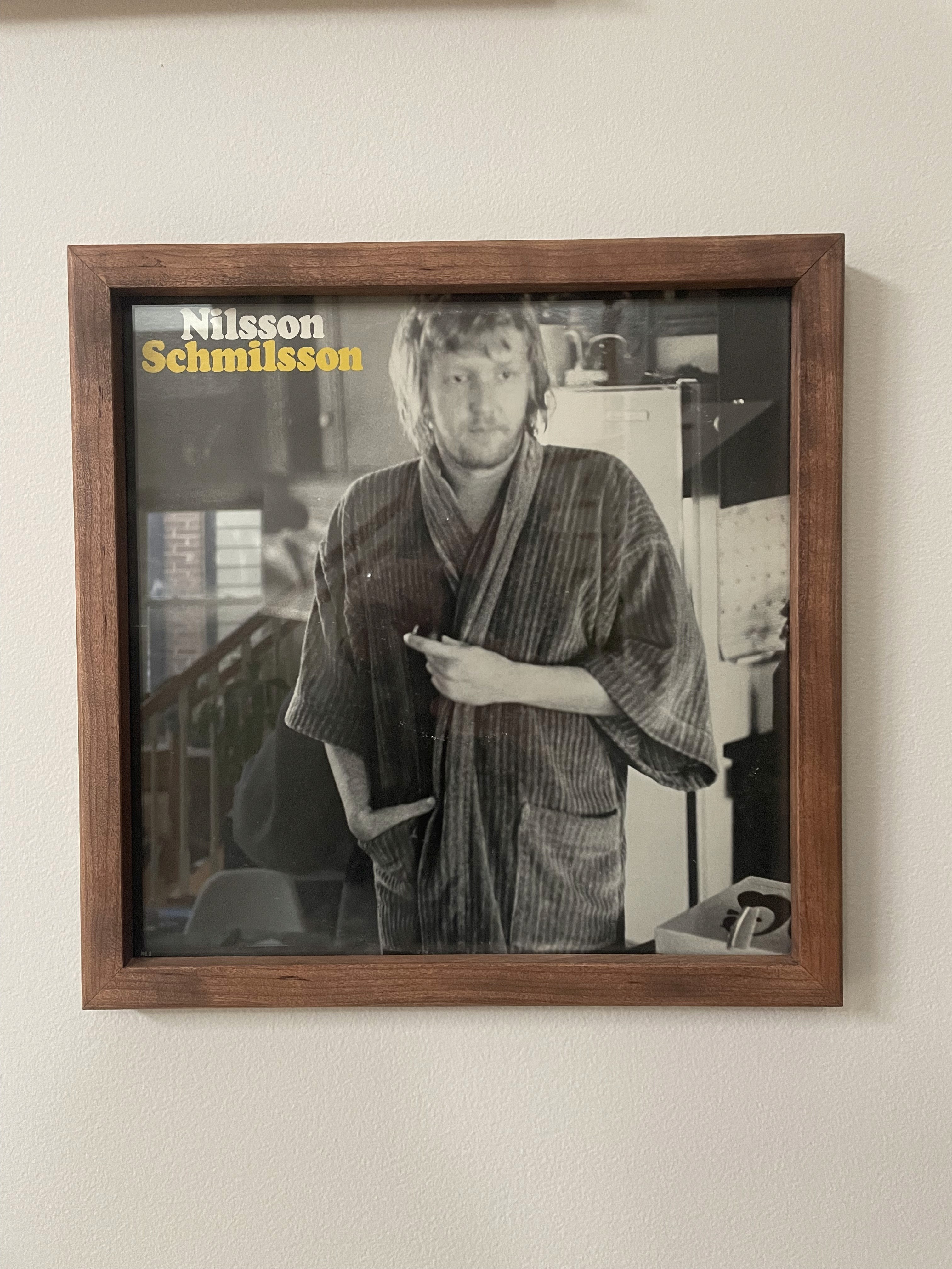 custom frame for an album cover in chicago il