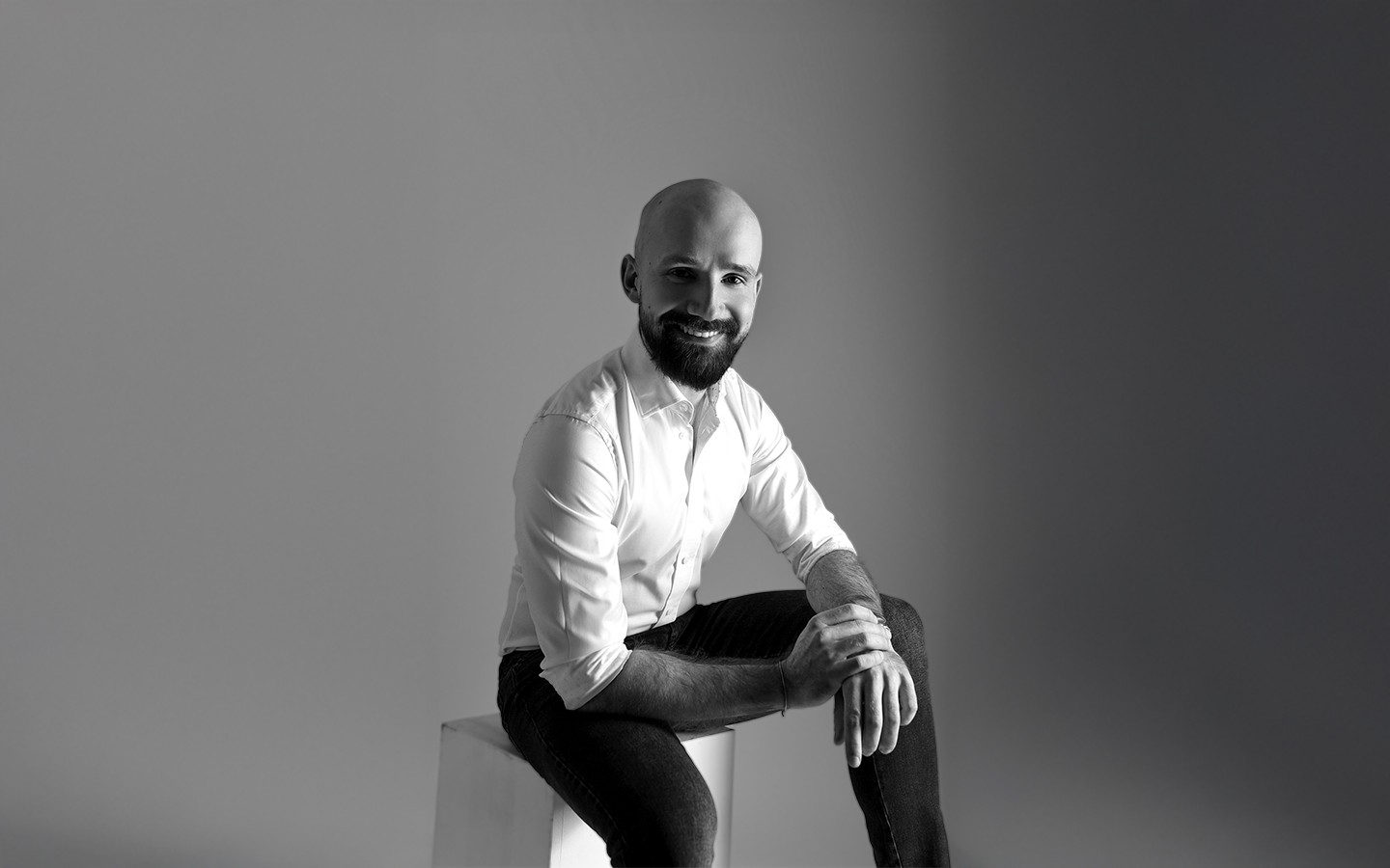 Adrian Radej coach i inżynier podczas spotkania z klientem