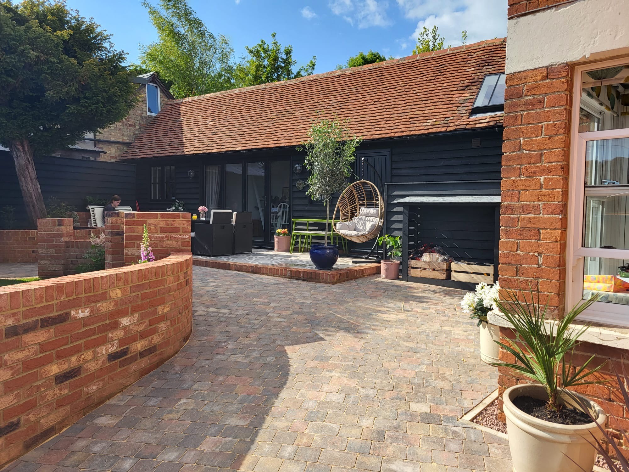 block paving driveway