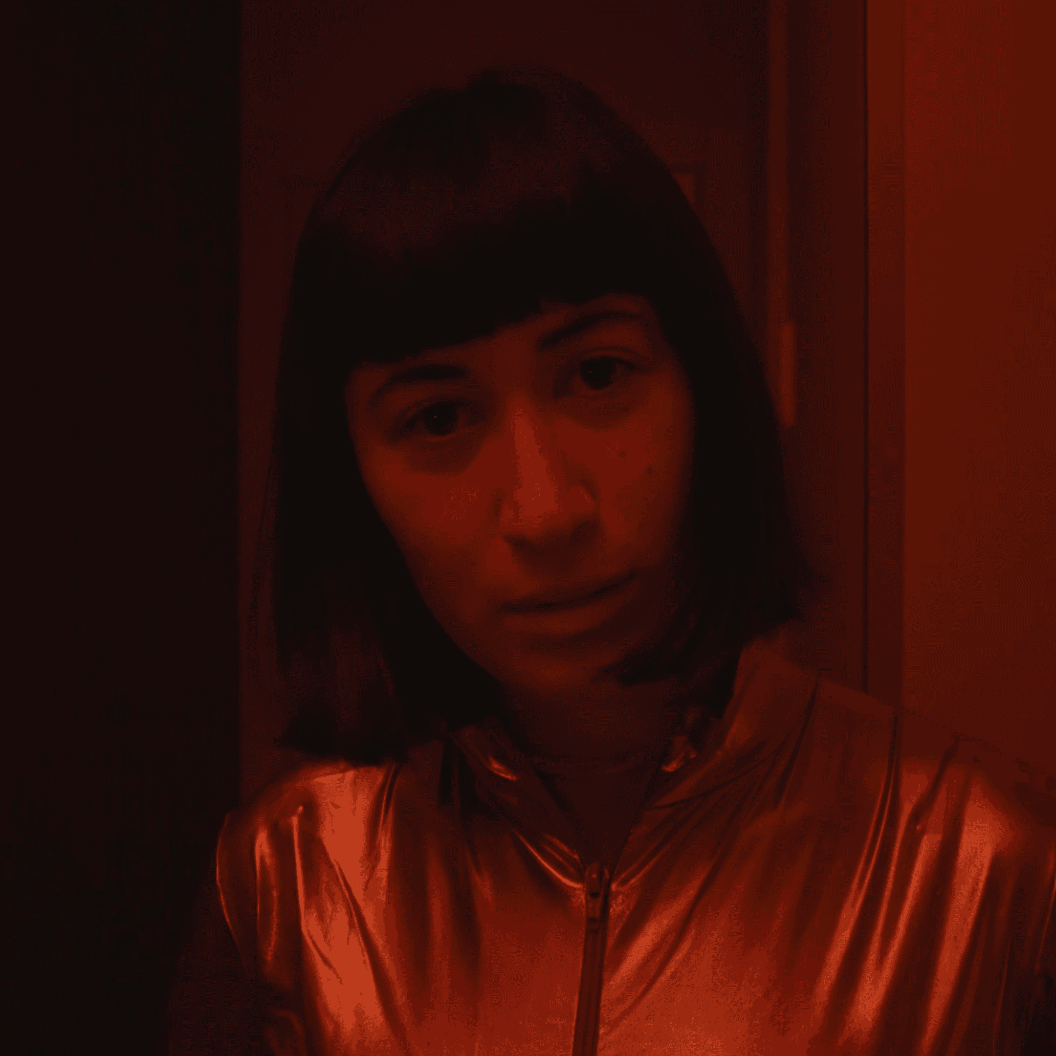 a frame from the film "Room For One"