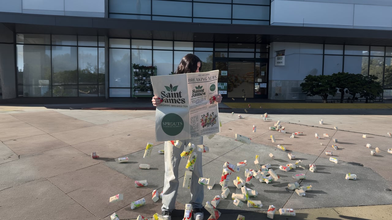 Saint James Iced Tea Sprouts Launch