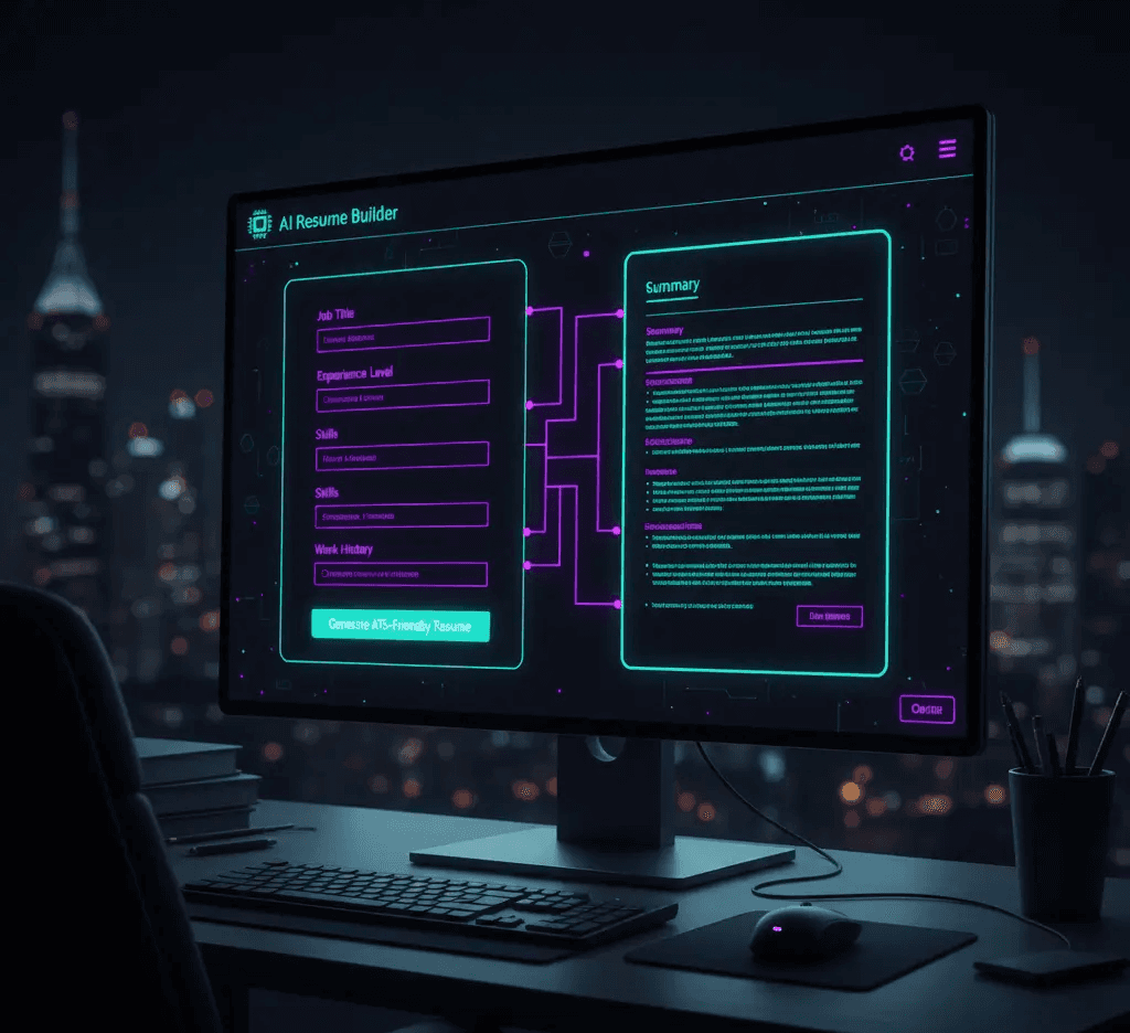 Free Resume Builder - AI-Powered Tool by Mahendra R | Professional Resume Generator | ATS-Friendly Format | Career Development Tool | Job Application Helper | Document Creator