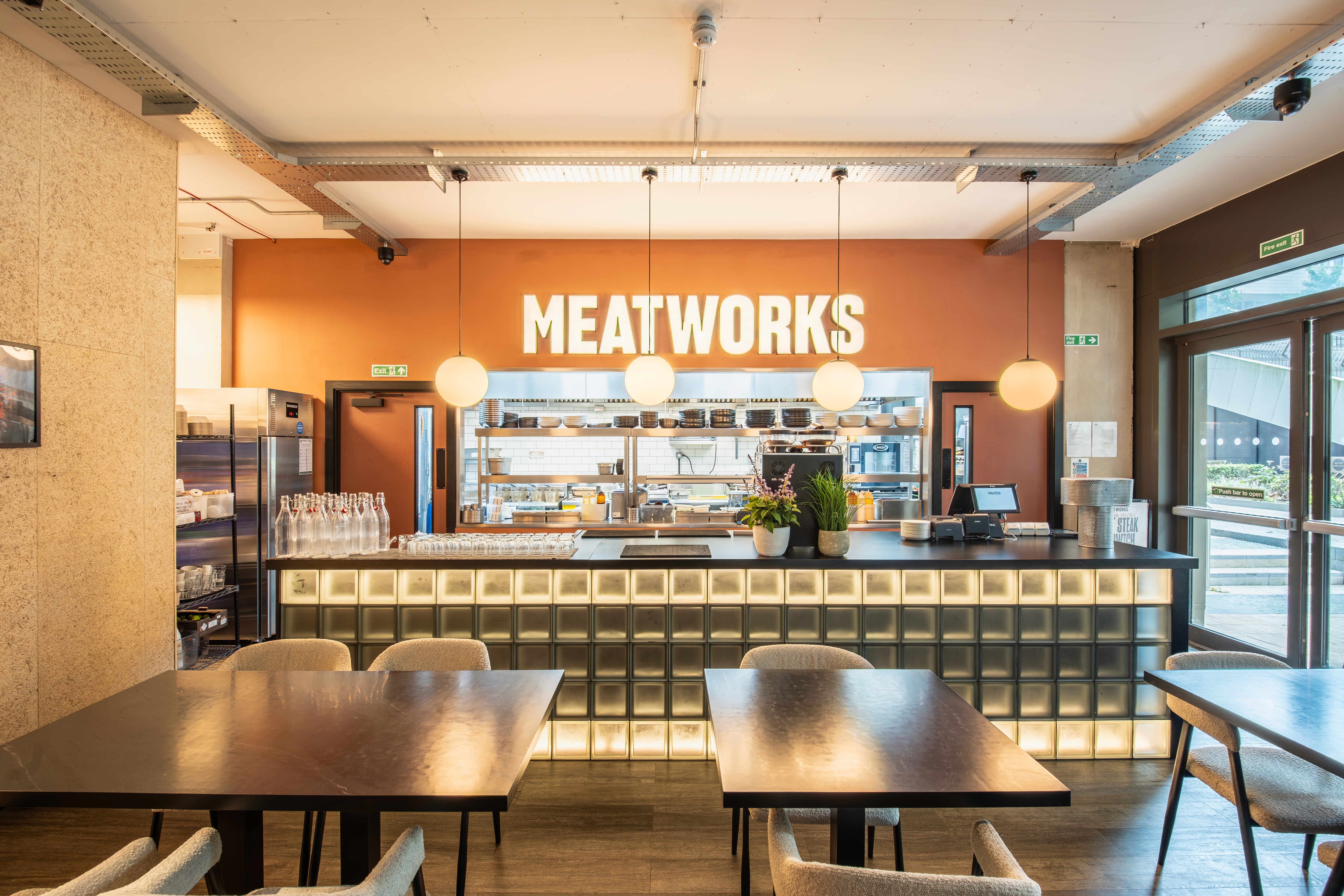 Meatworks Illuminated Bar & Kitchen Counter