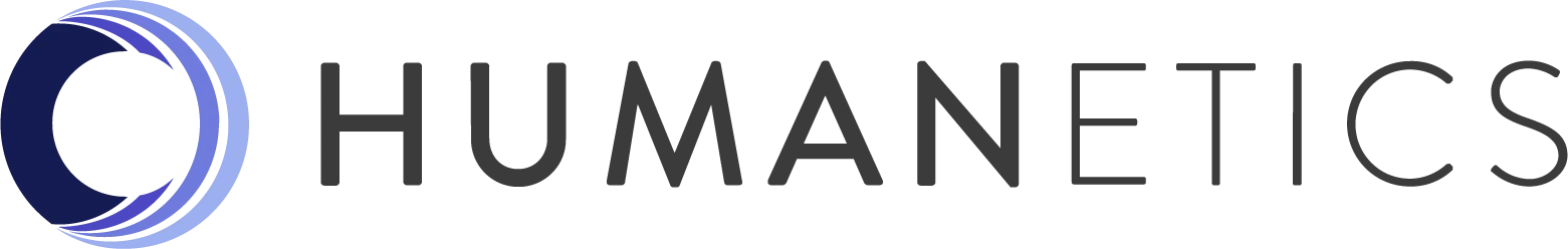 Humanetics logo.