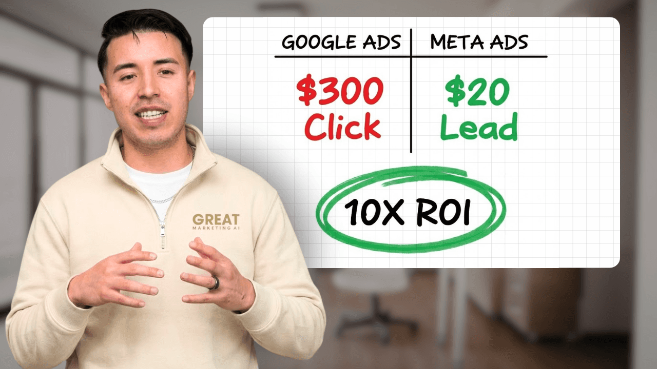 Rafael Hernandez explaining new Facebook Ads feature - advertising agency in california