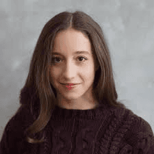 woman in black turtleneck shirt