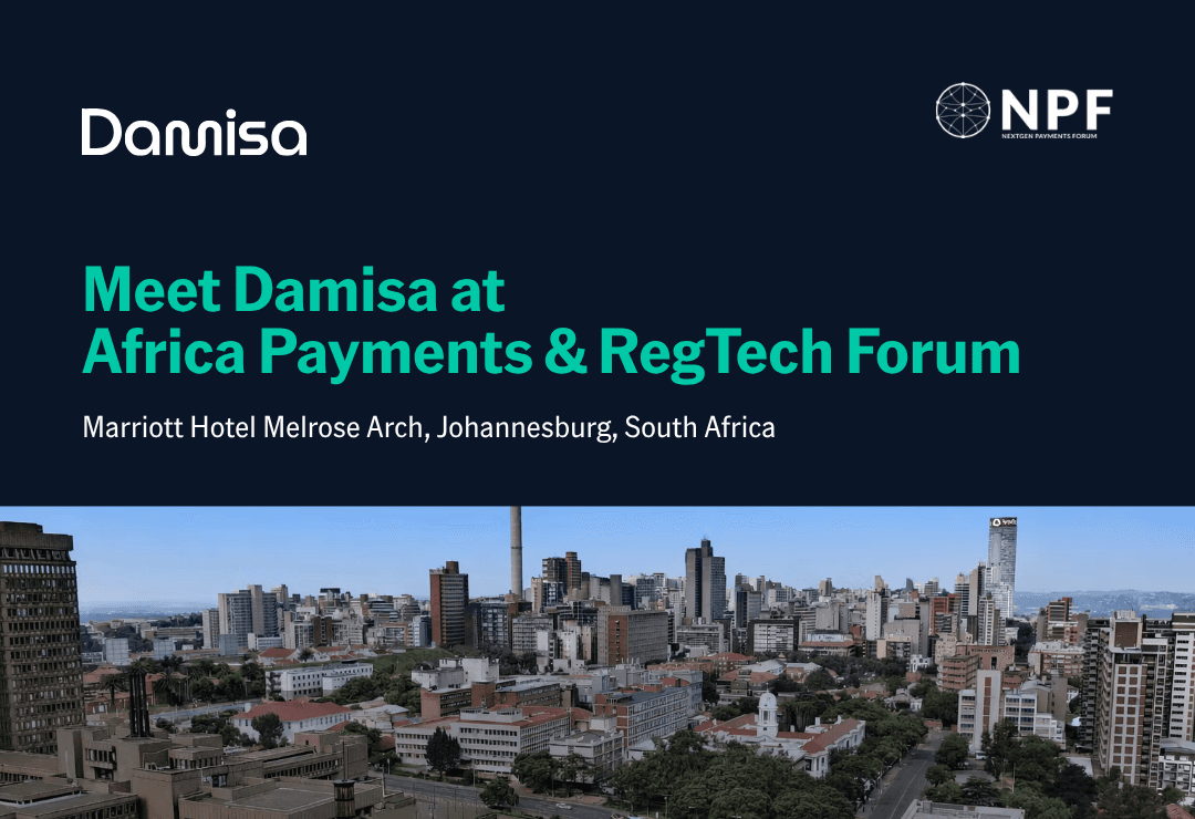 Meet Damisa at the Africa Payments & RegTech Forum 2026