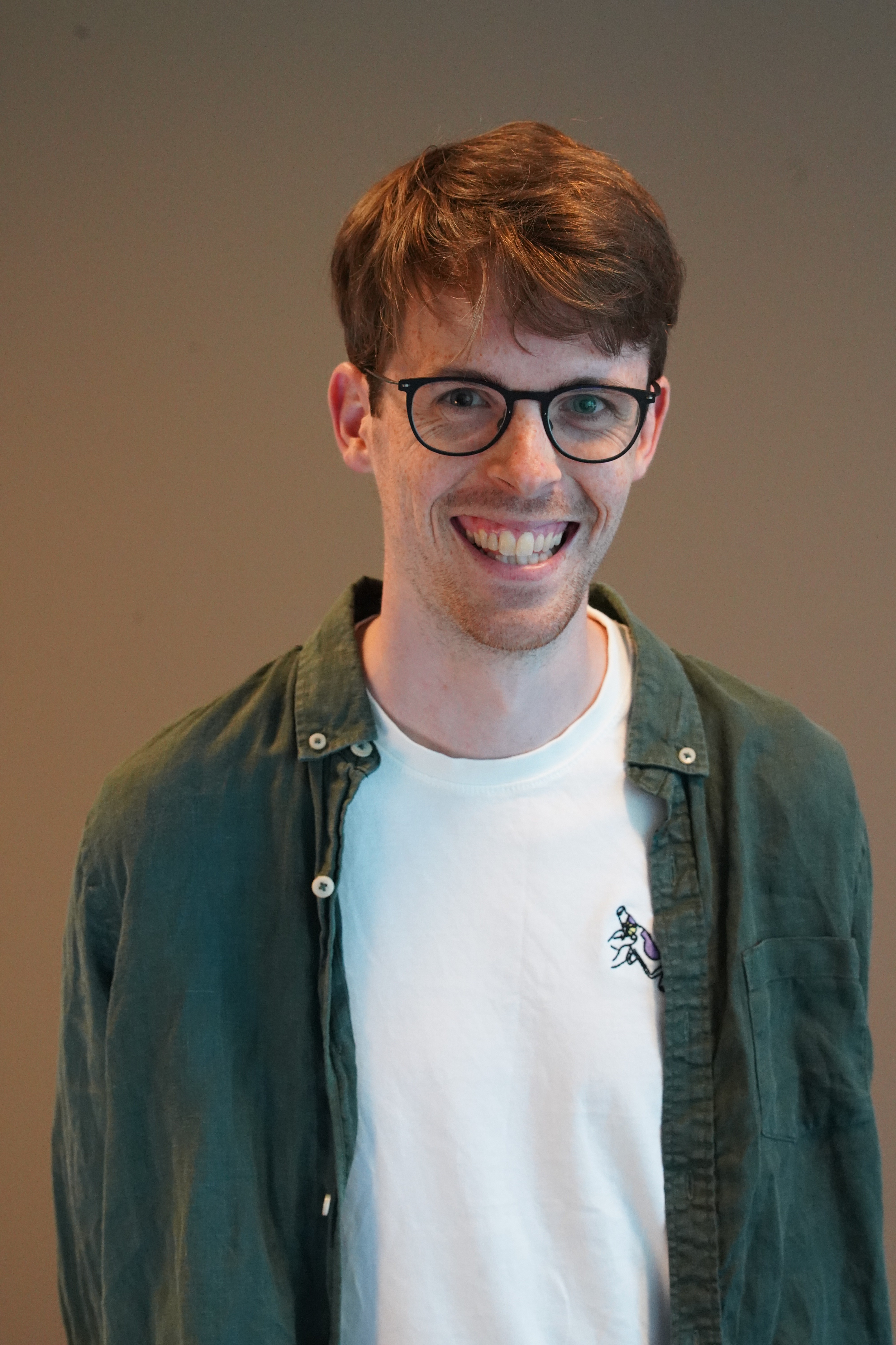 Portrait of portfolio creator – front view