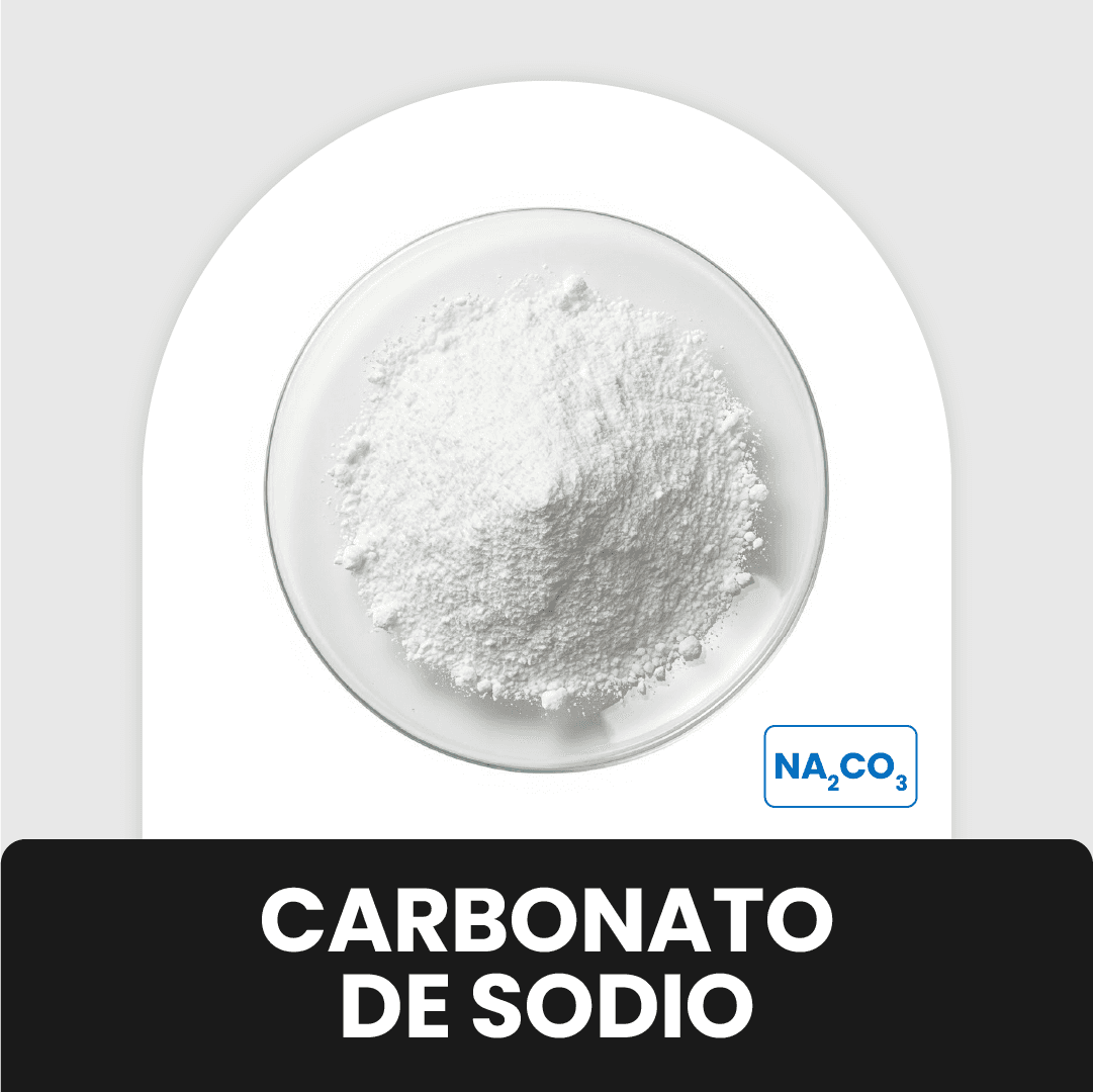 Platillo de muestra con Carbonato de sodio