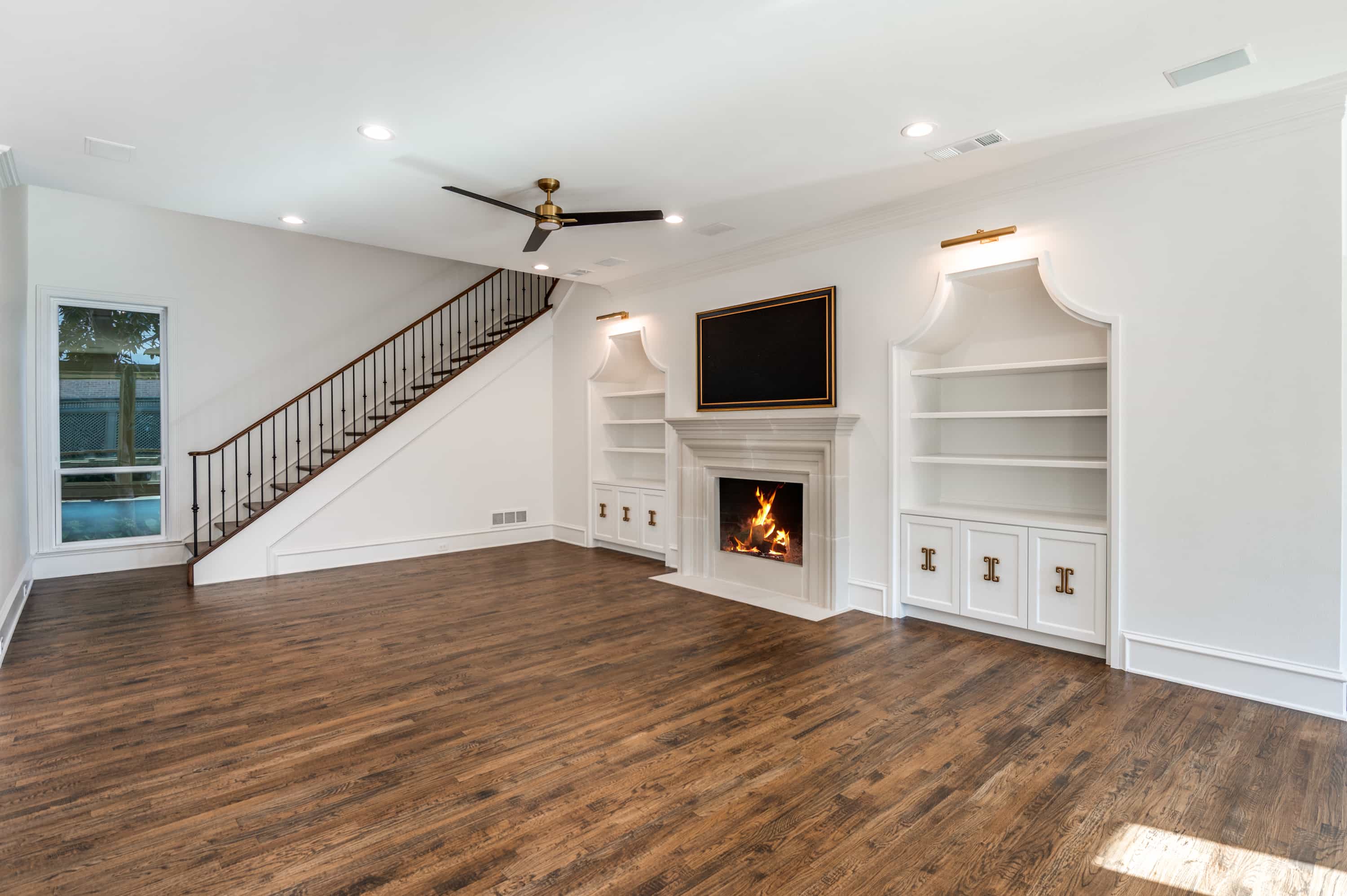 luxury living room remodel