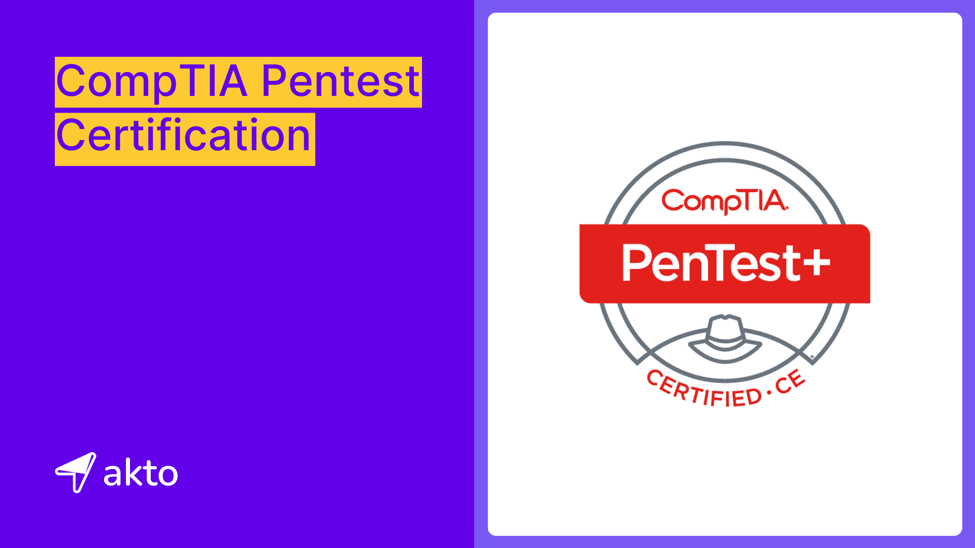 CompTIA Pentest Certification