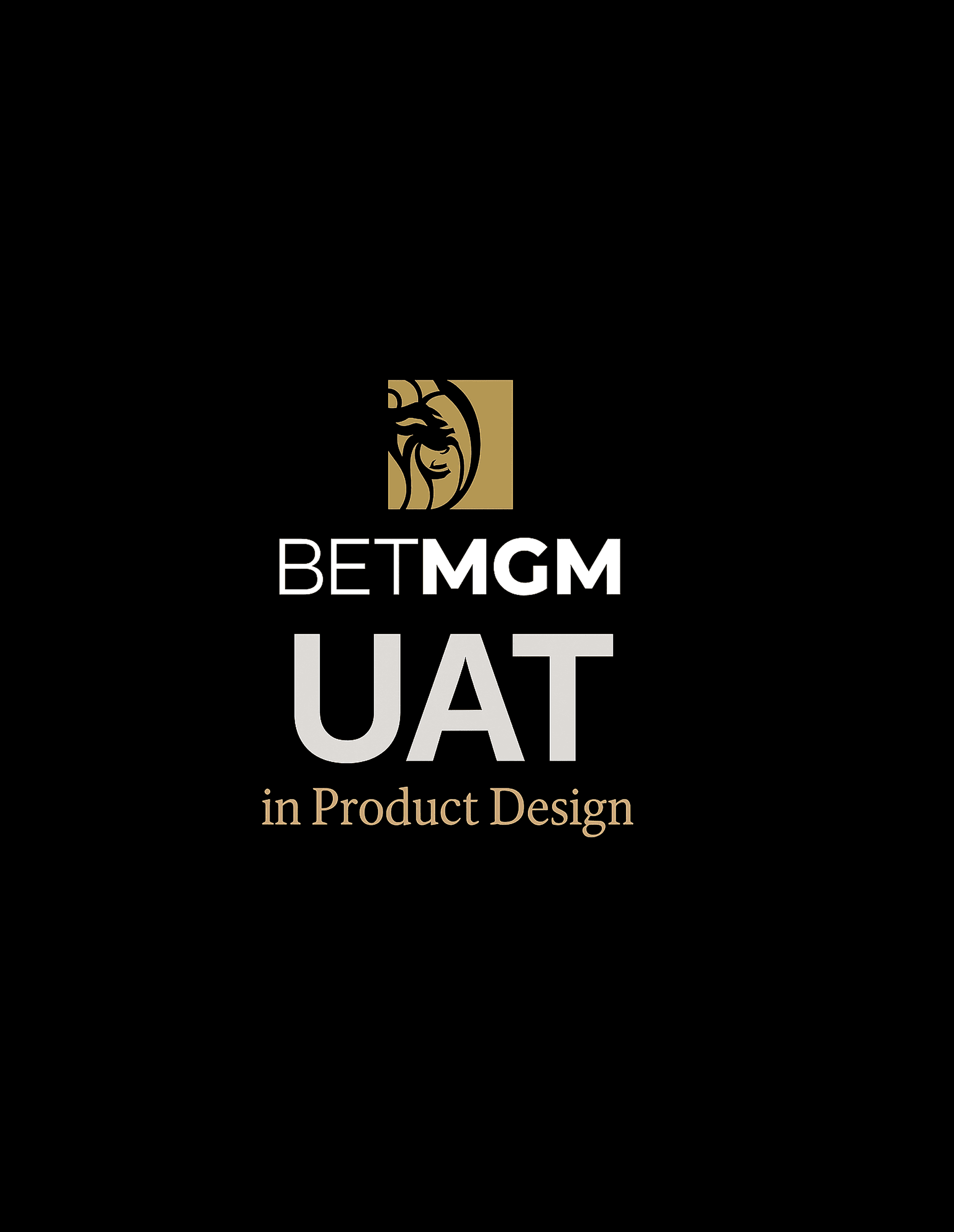 BetMGM UAT Design
