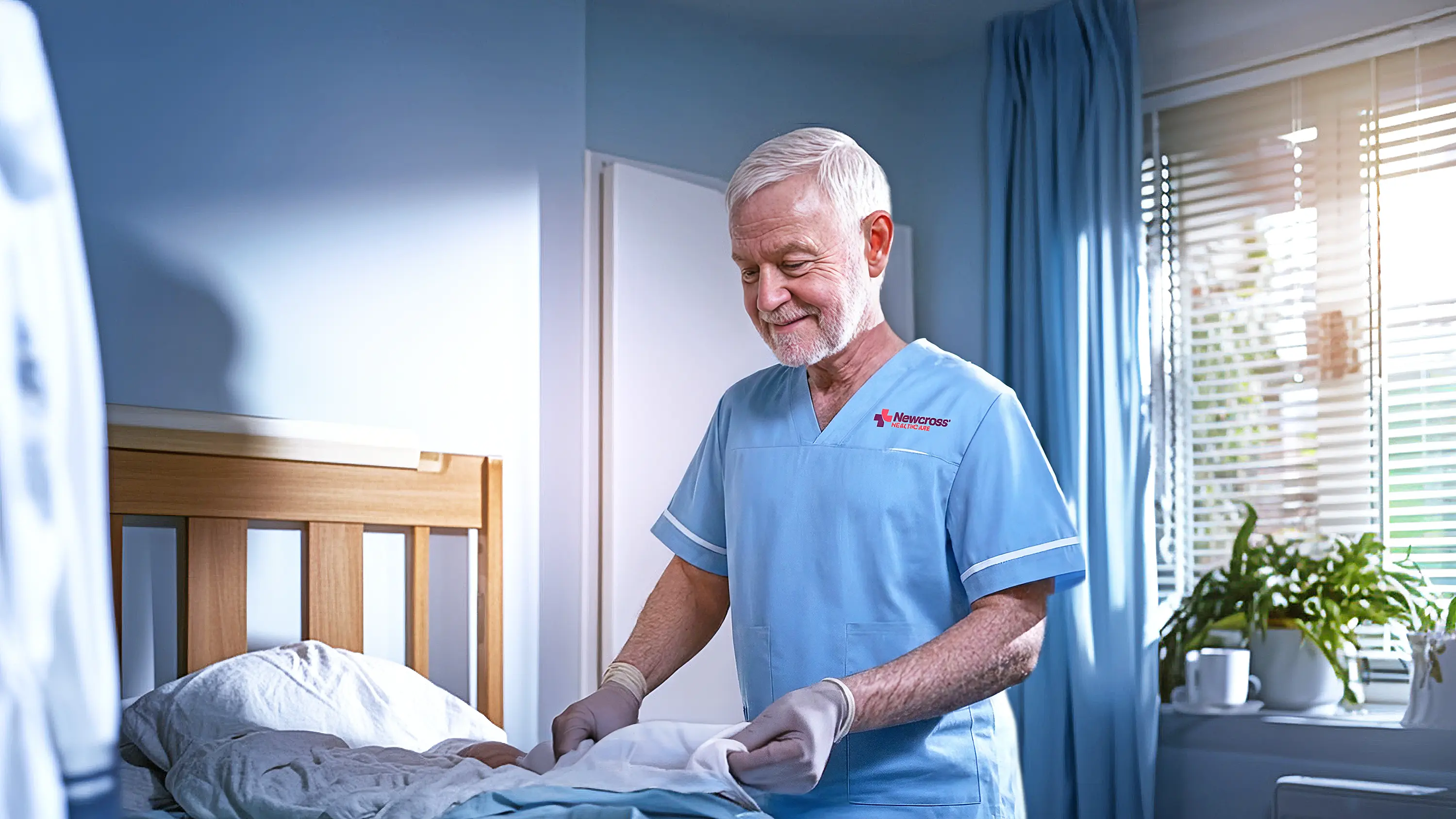 Newcross helthcare workerer in hospice setting