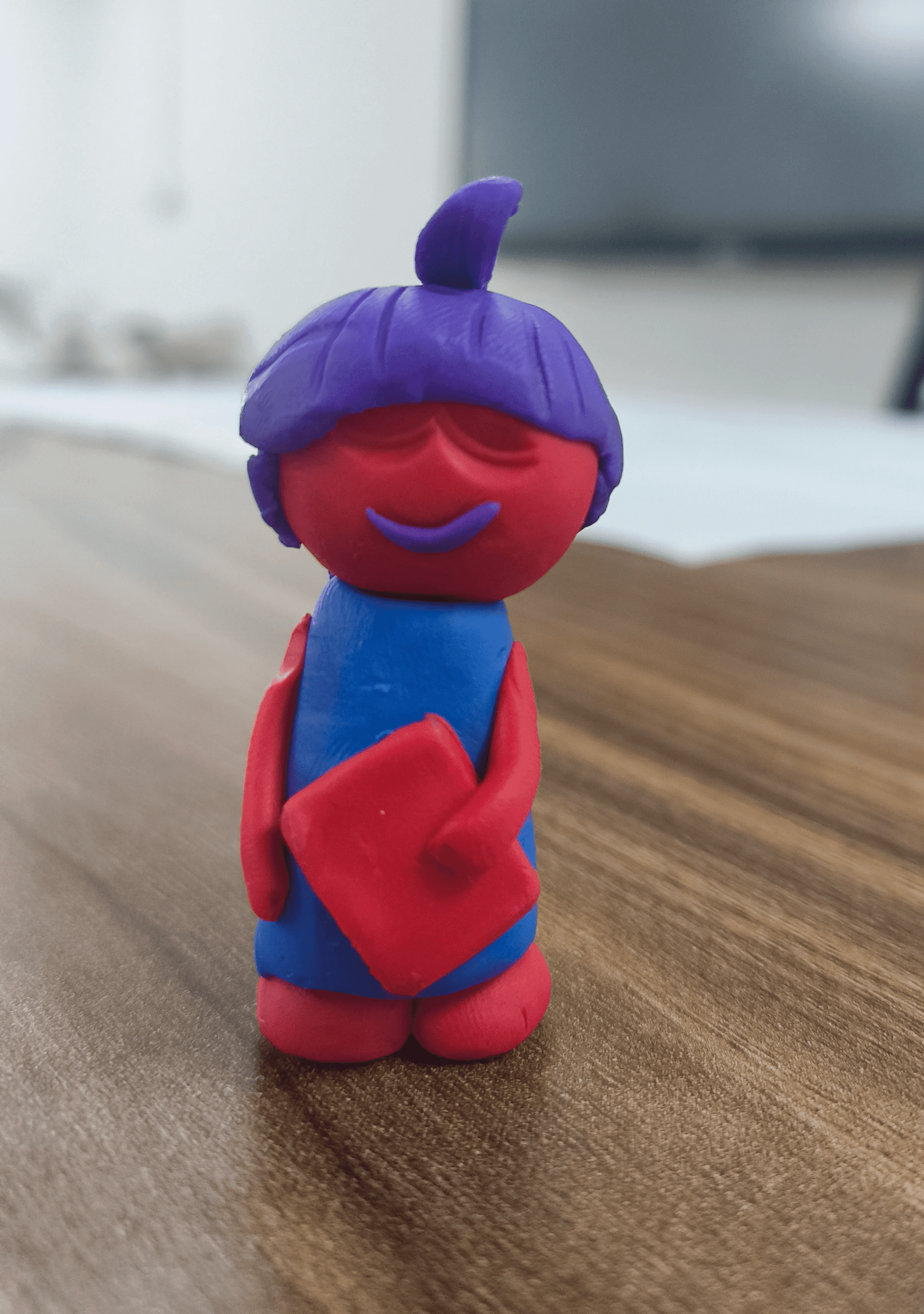 A clay figure made during one of the JI 101 workshops hosted by Awaaz Leadership Labs