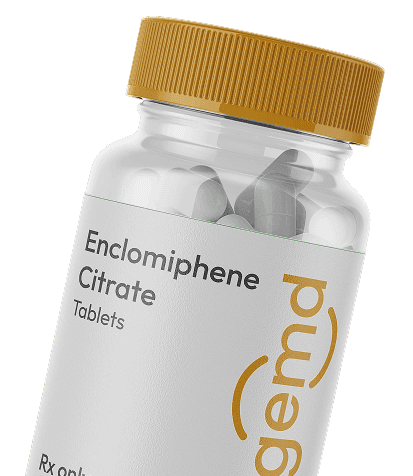 Enclomiphene Citrate tablets container