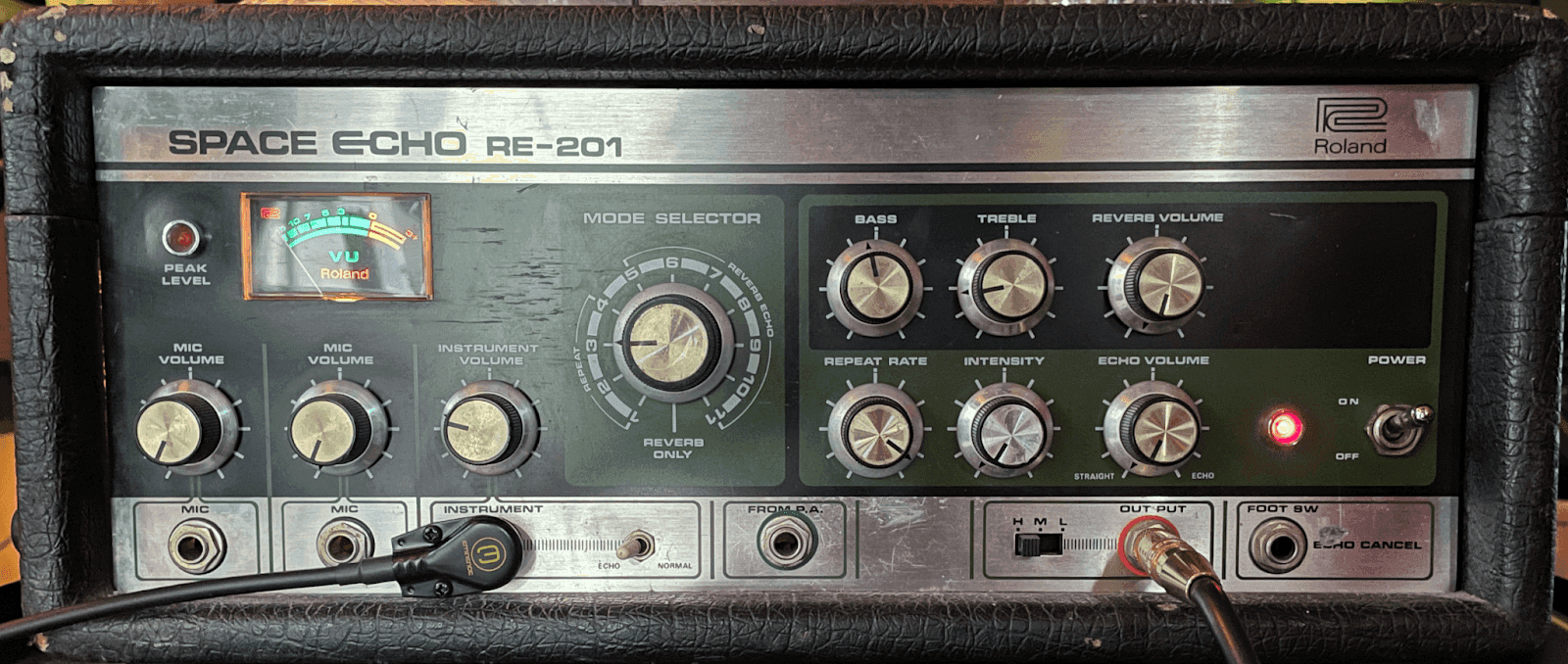 The Roland SpaceEcho tape delay