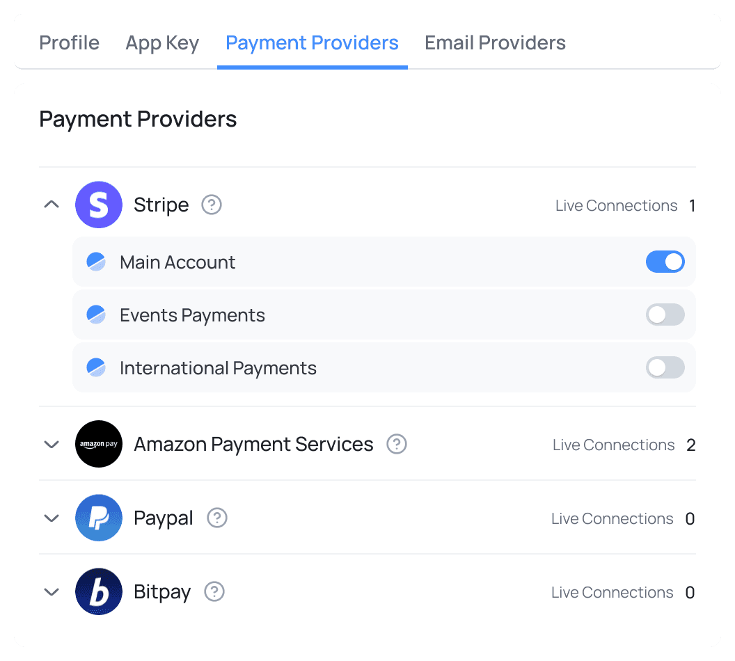 An image of Freelio's budget ui