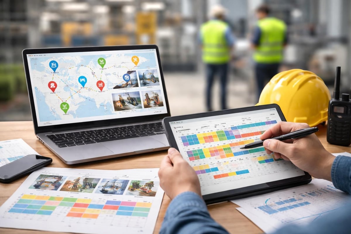 Annual inspection planning calendar