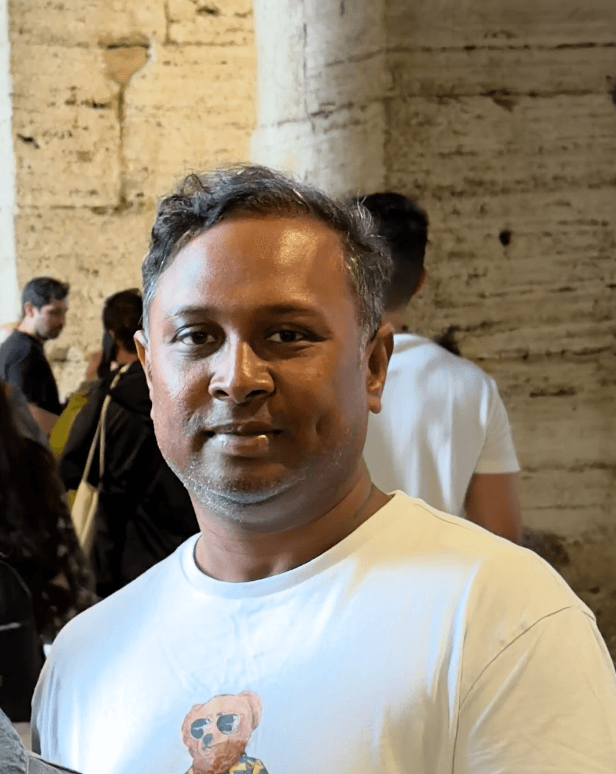 Portrait of Gautam Avvaru, Founder and Chief Architect of Oliya.tech.