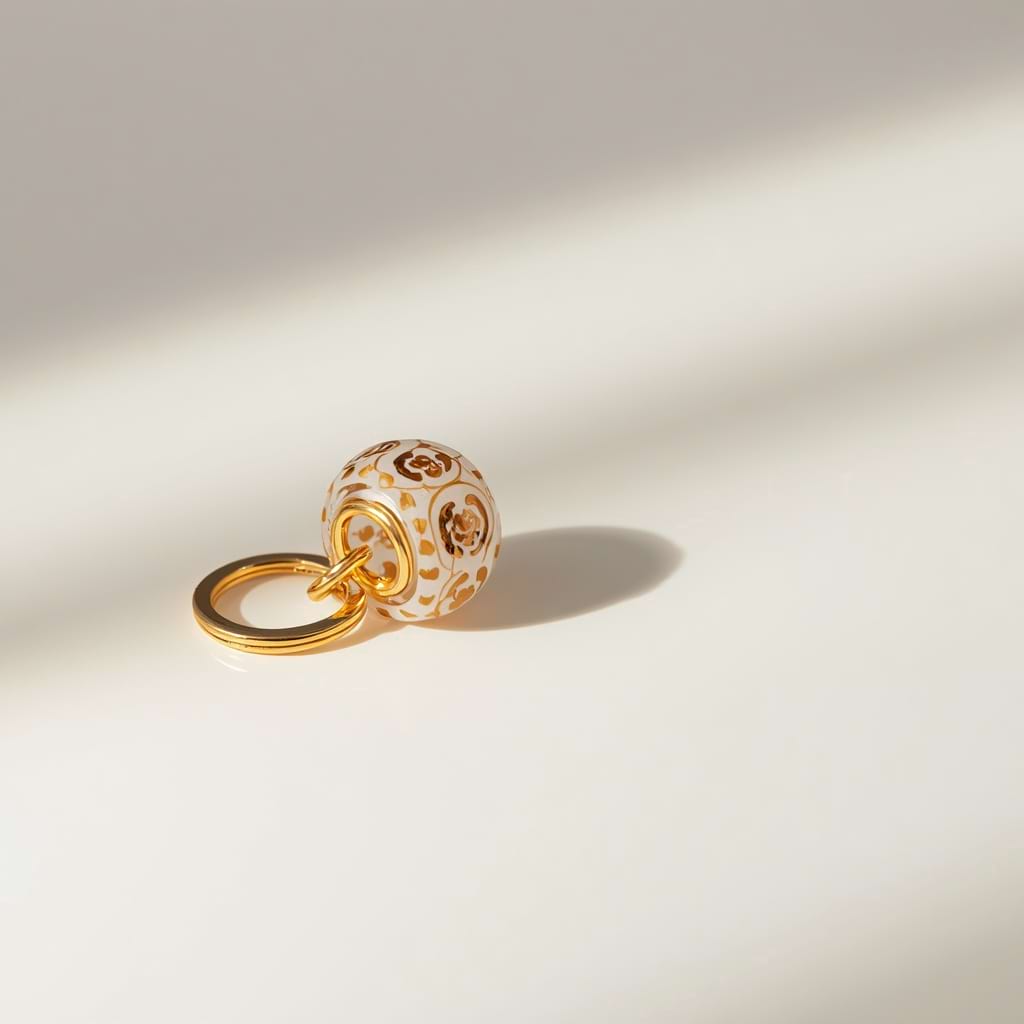 Handcrafted Venetian charms.