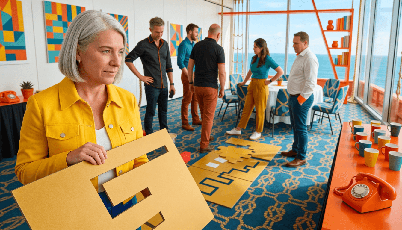 People in a problem solving workshop