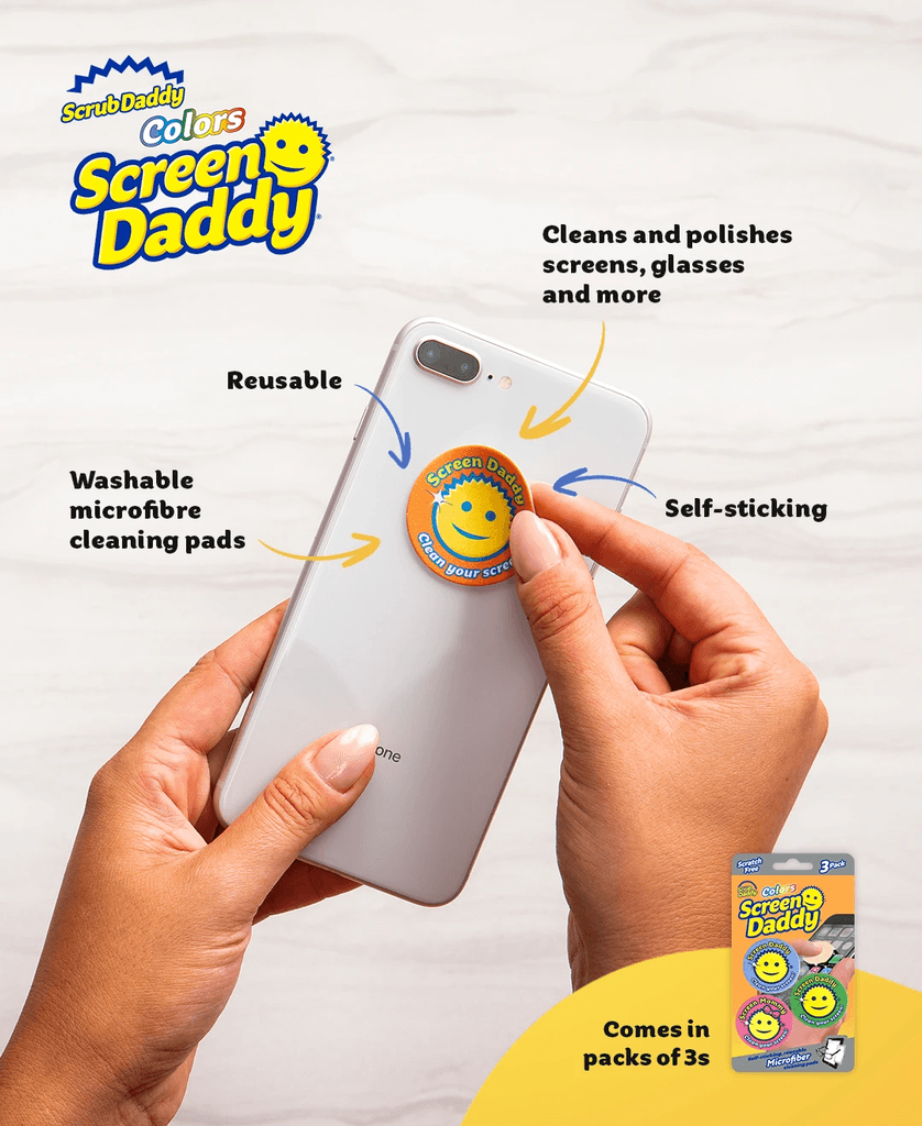 Social media design for Scrub Daddy