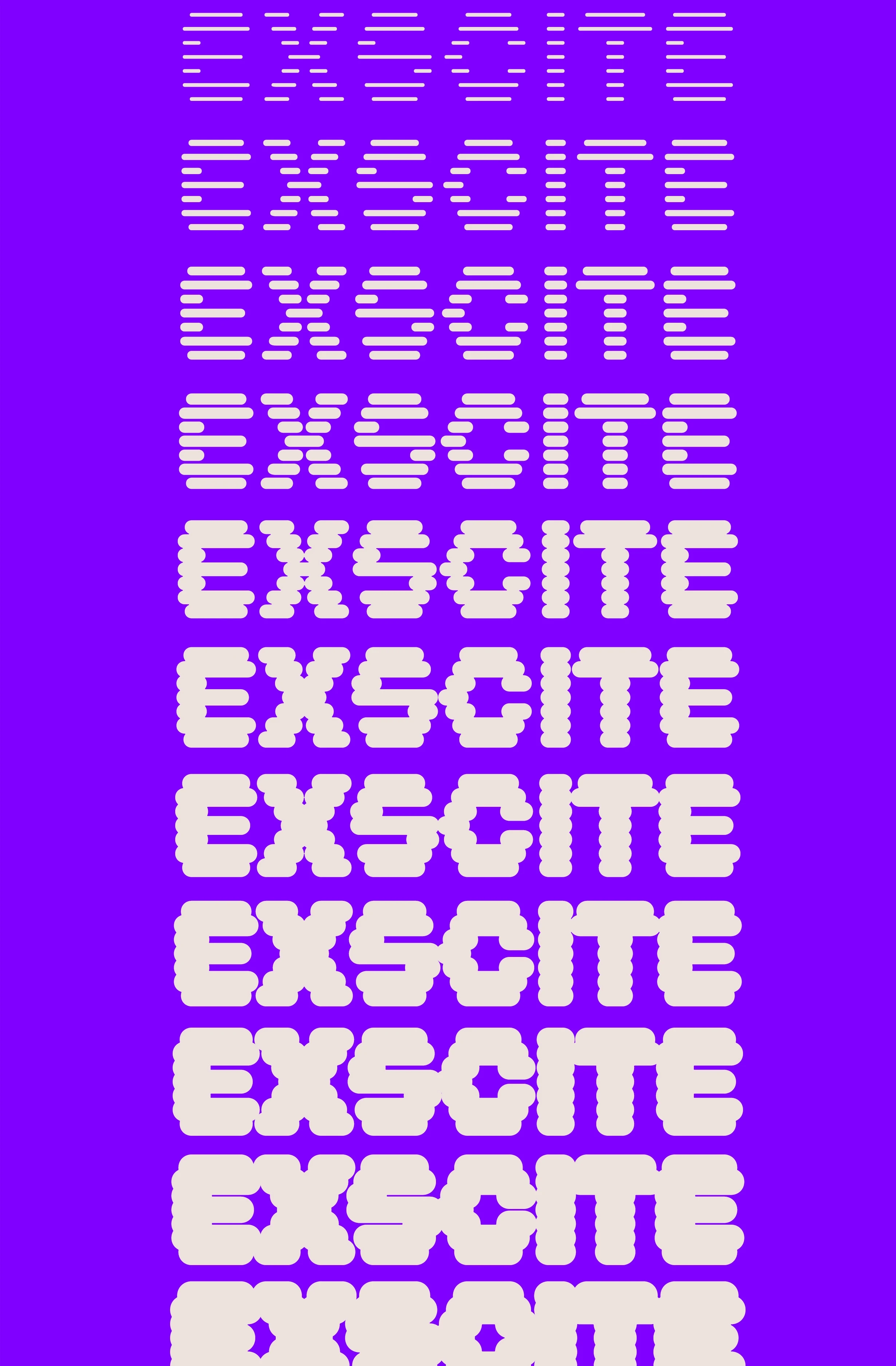 Exscite logo stack