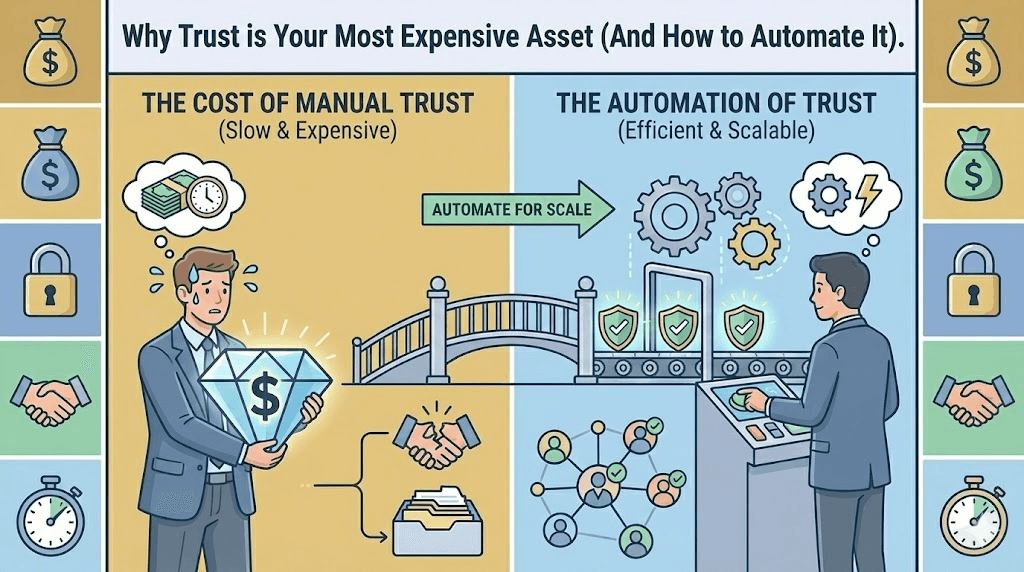 Why Trust is Your Most Expensive Asset (And How to Automate It)