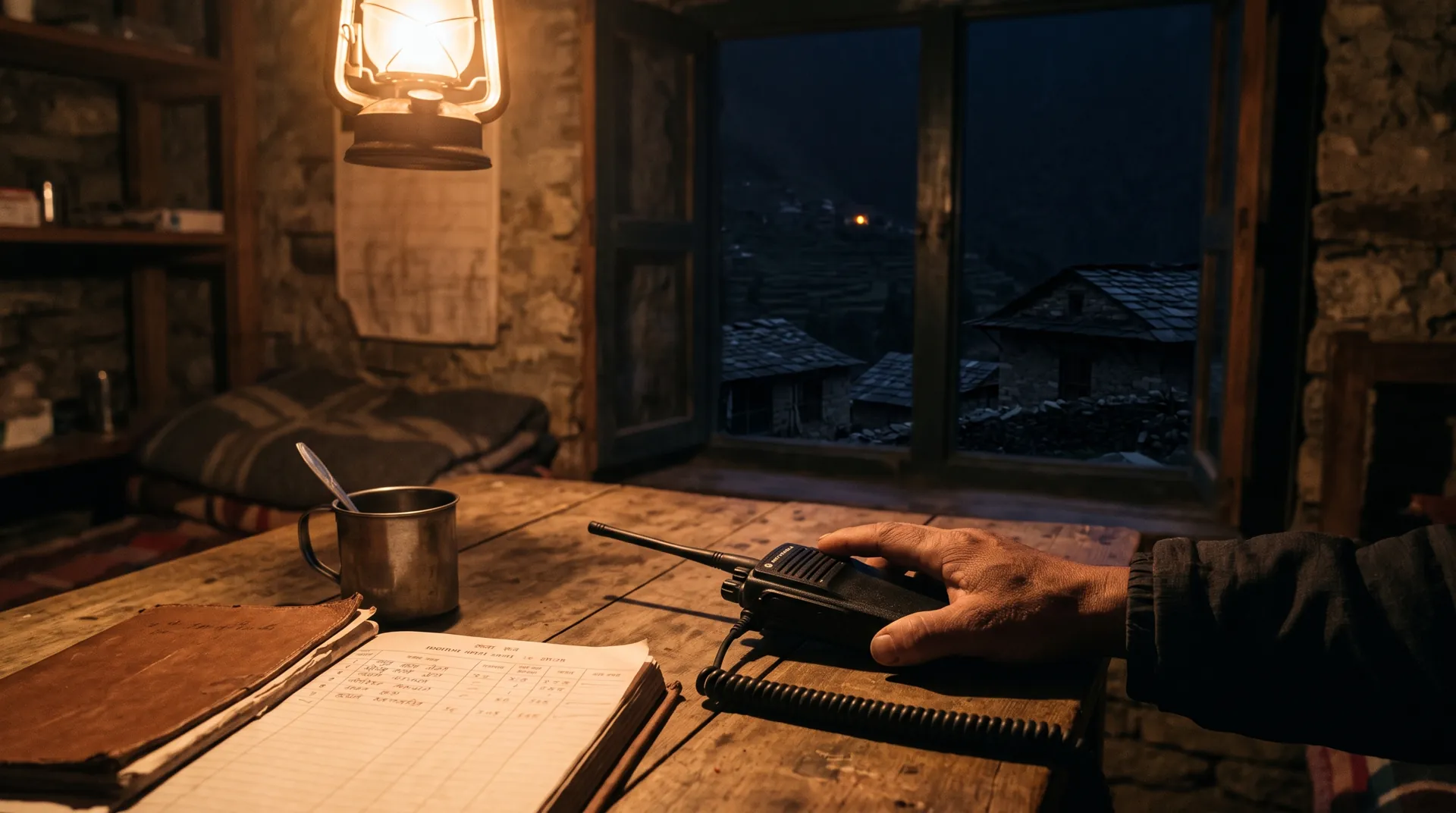 The night the radio worked
