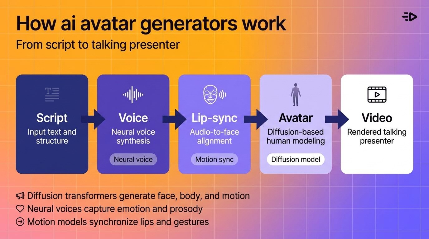 How ai avatar generators work