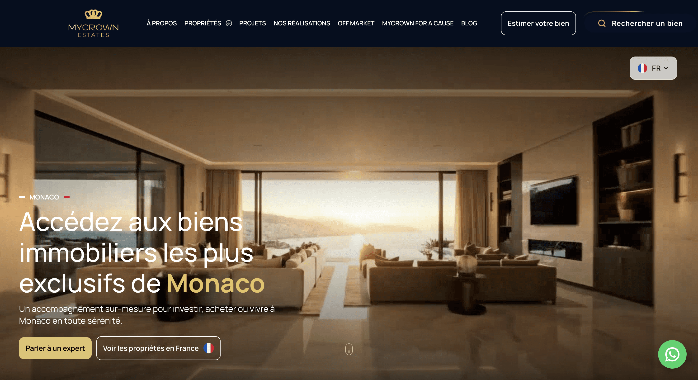 MyCrown Estates web