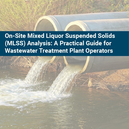 On-site mixed liquor suspended solids analysis