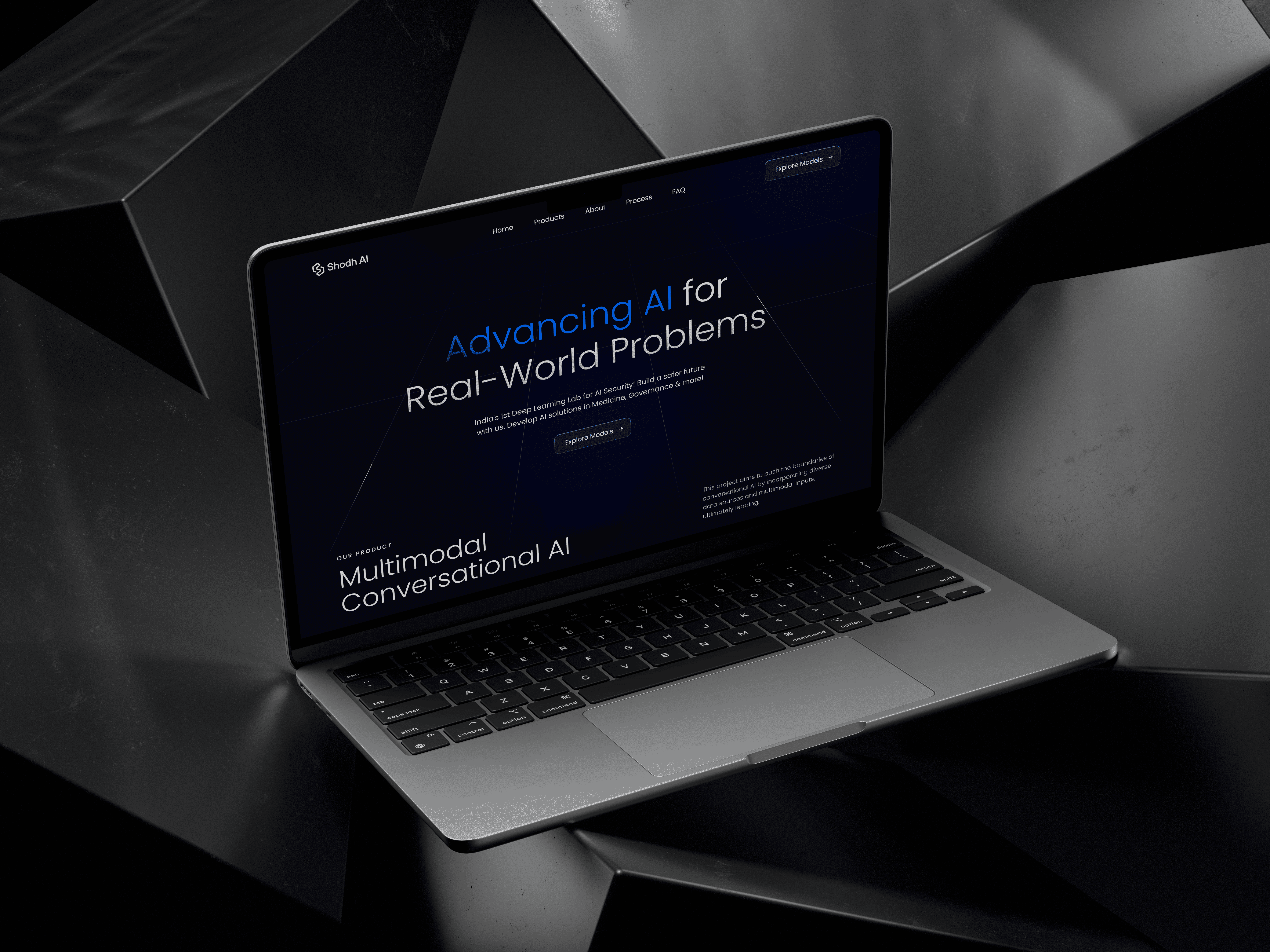 Gooey.AI Landing Page Redesign Mockup