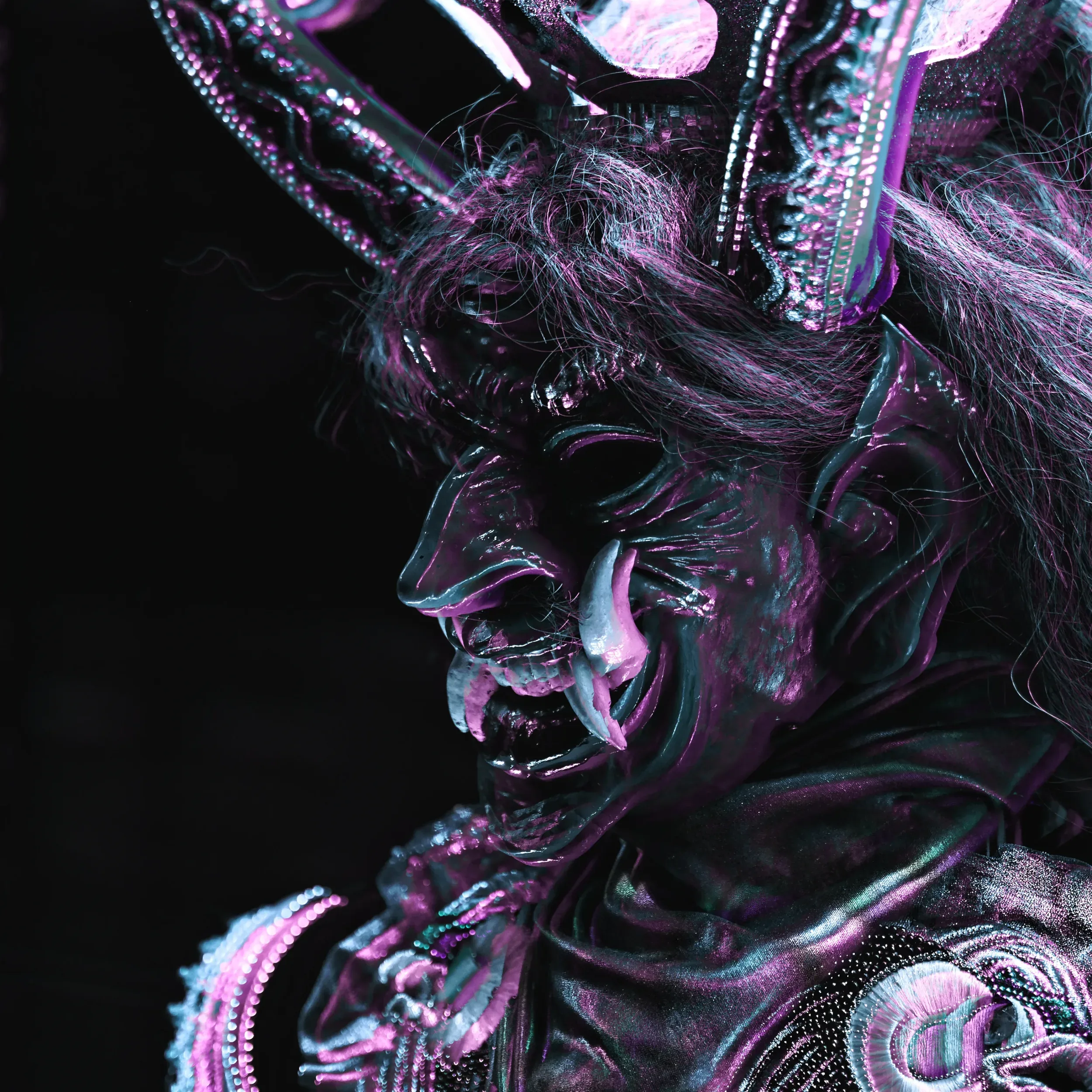 Design de vinyle de musique LP psychédelique mêlant graphisme surréaliste et photographie esthétique