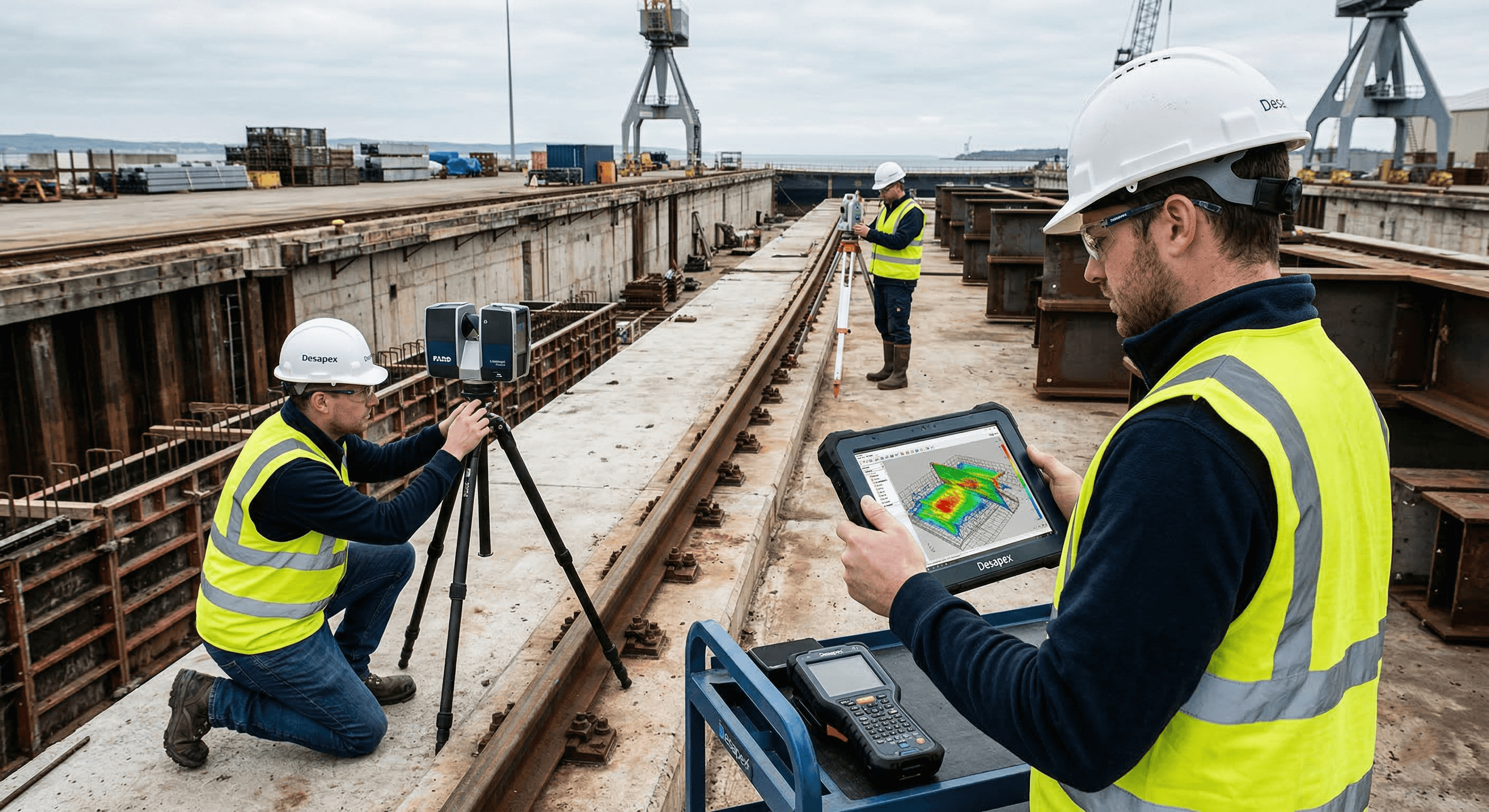 Marine Construction Monitoring & Structural Verification