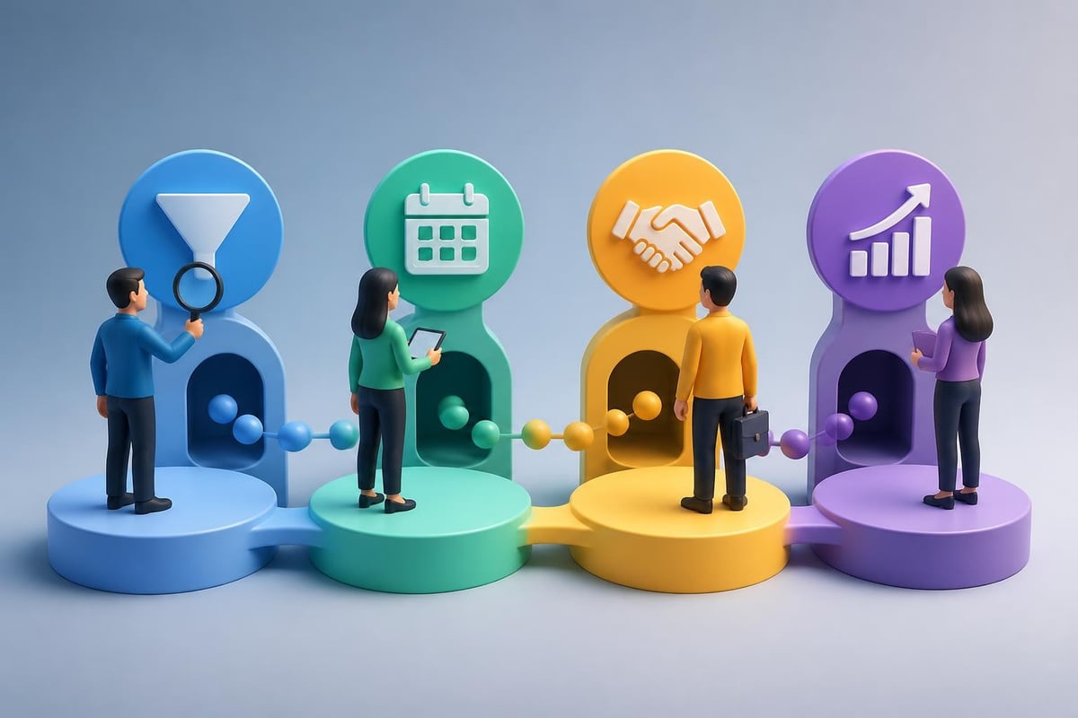 Sales pipeline stages