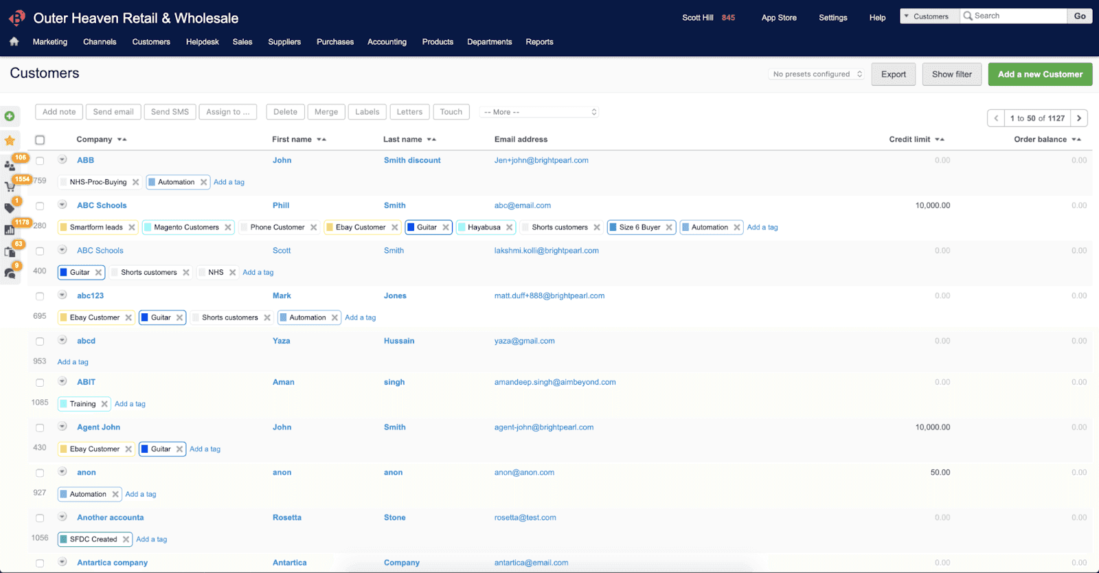 brightpearl demo