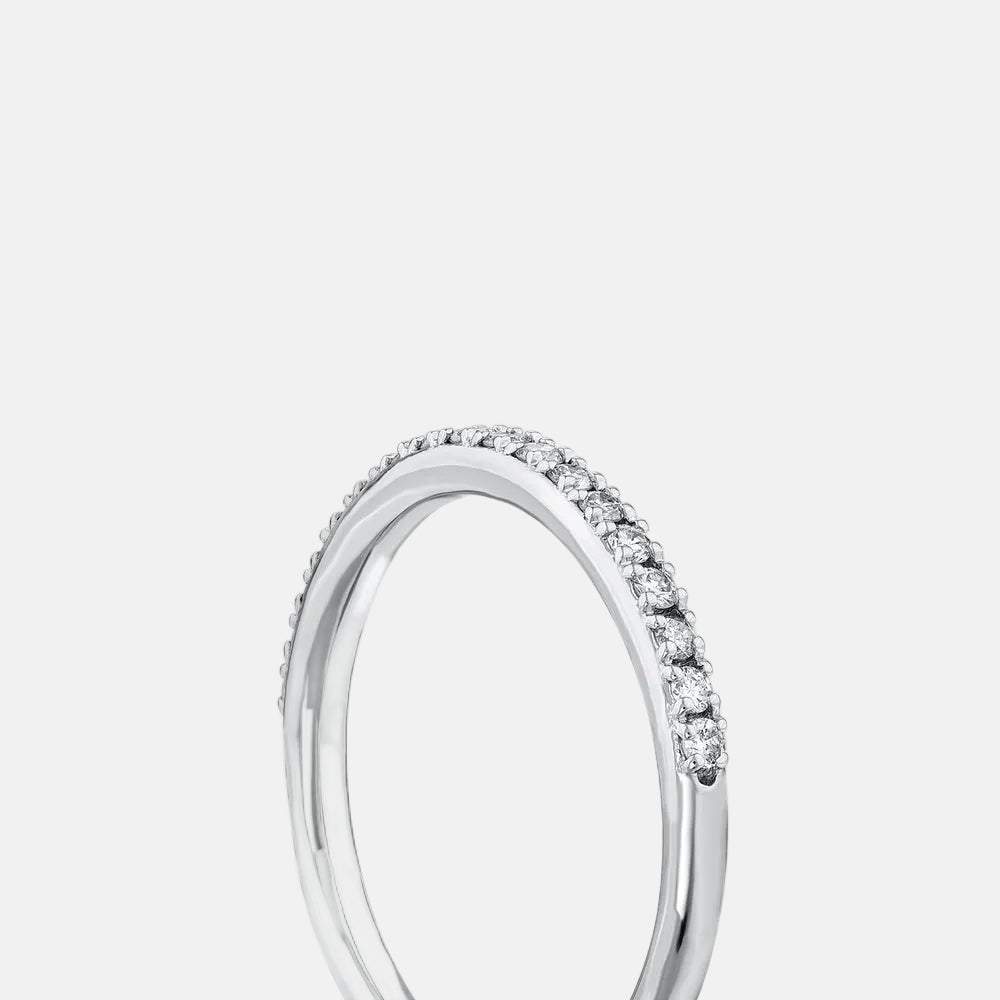 Assos 0.34 Karat G Renk SI2 Pırlanta Yarım Tur Yüzük