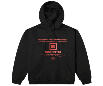 Vetements Adult Entertainment Hoodie (3 Colors) 