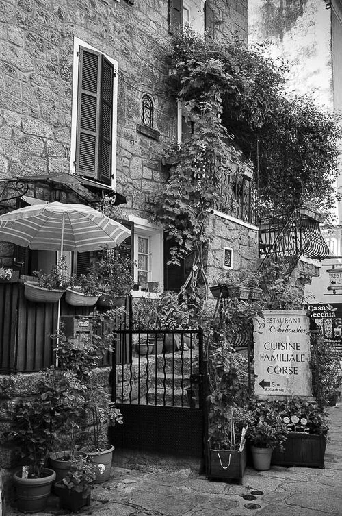 Classical Street Image of Corsica