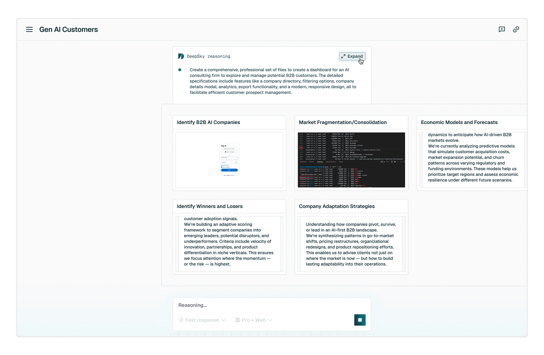 Guides displaying color palette and shadow styles