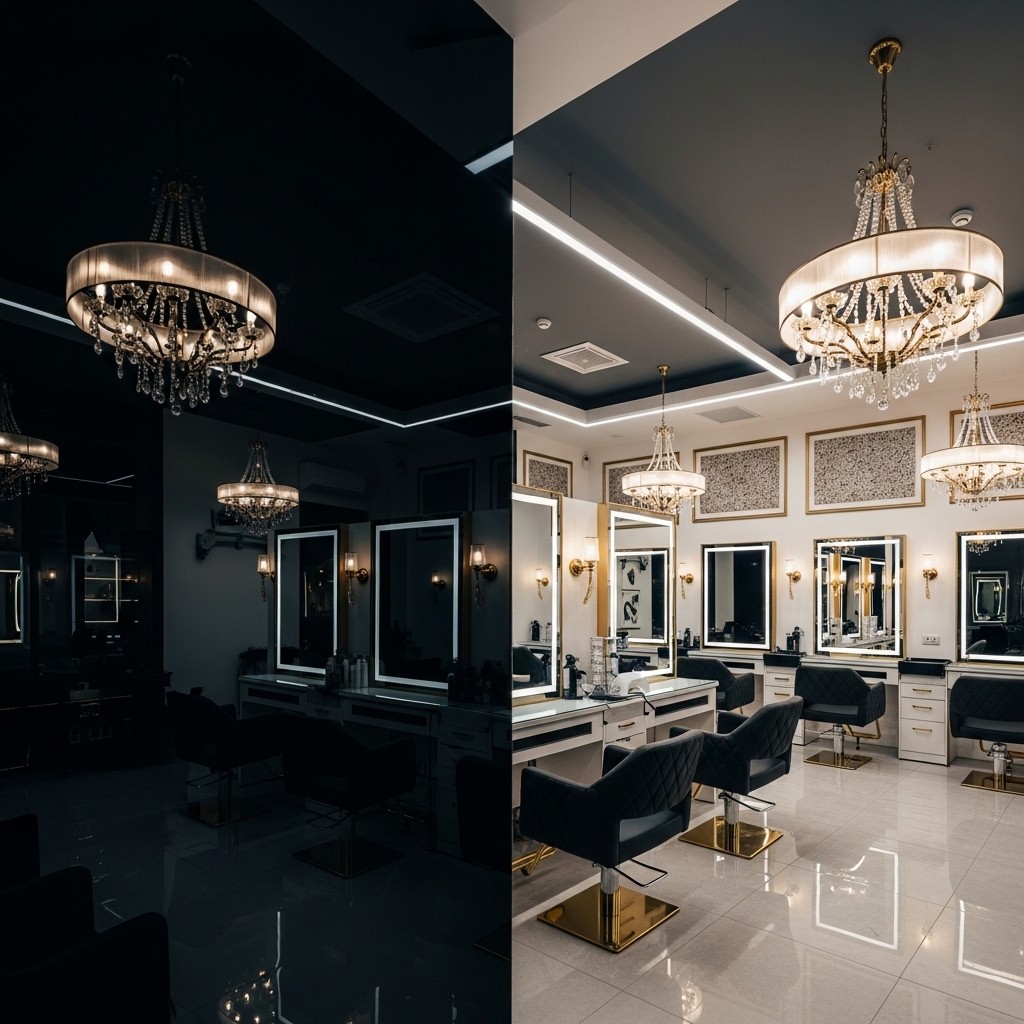 Yellow Board with pencils and folders