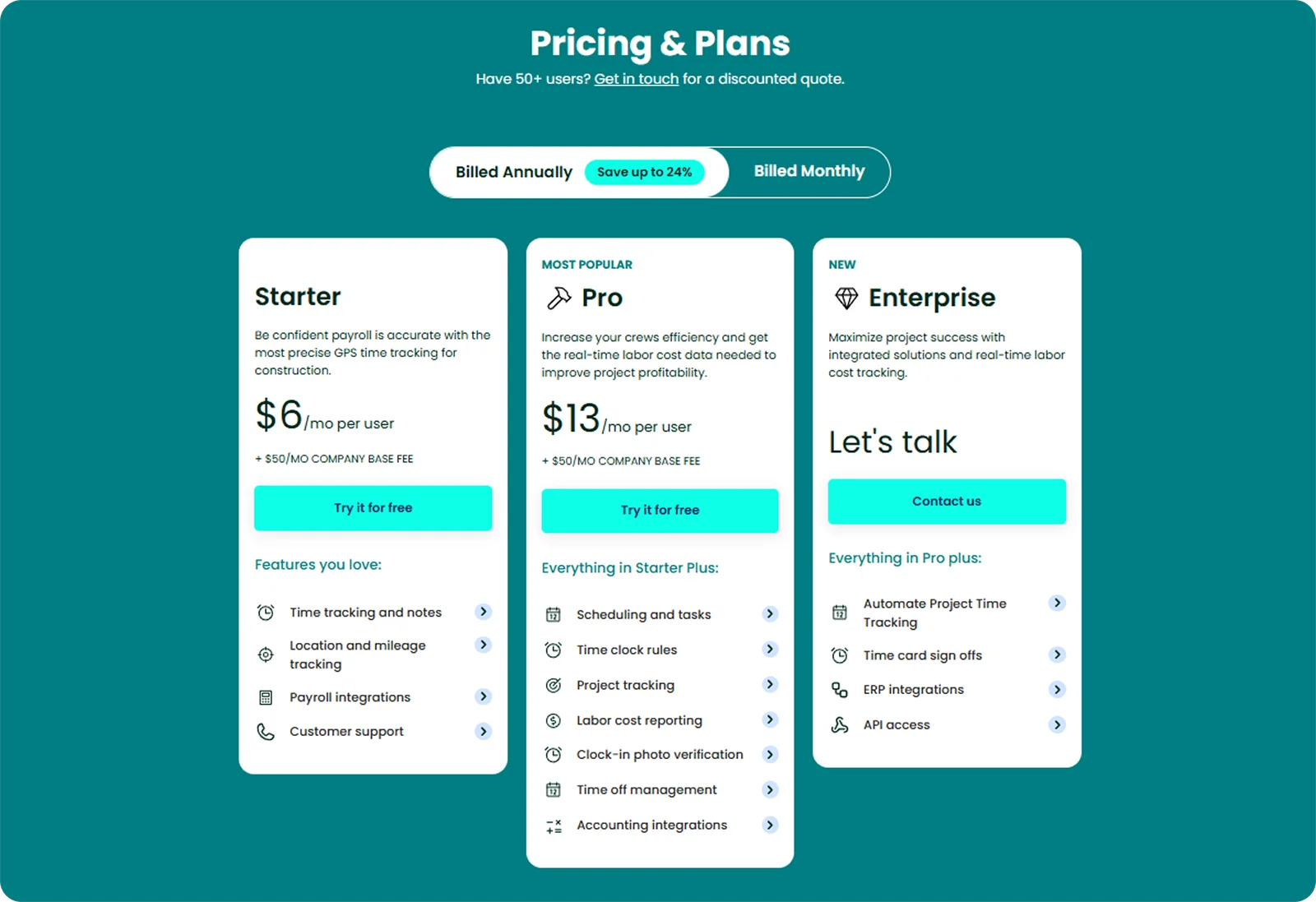 workyard-pricing