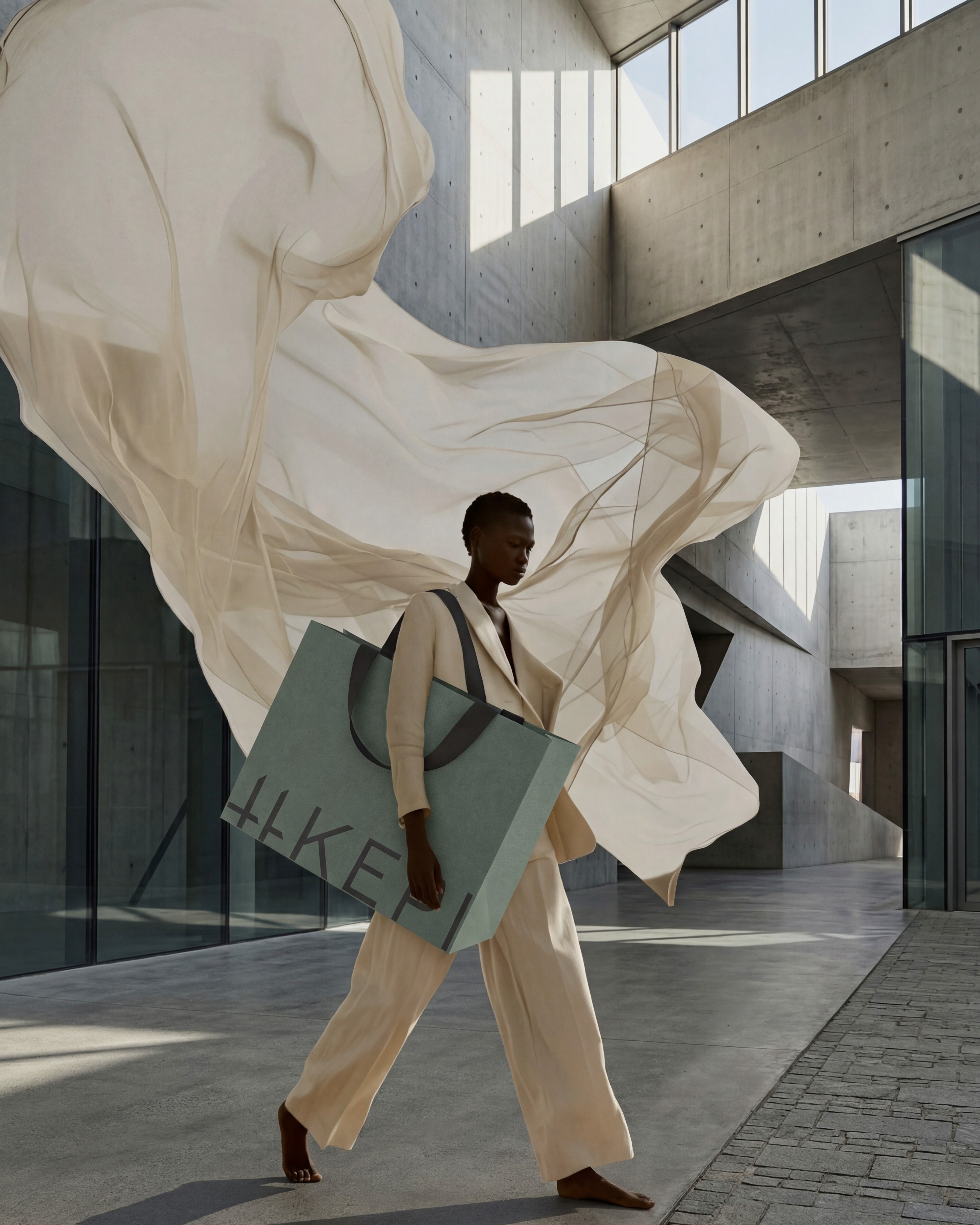 Woman In The Glass Way