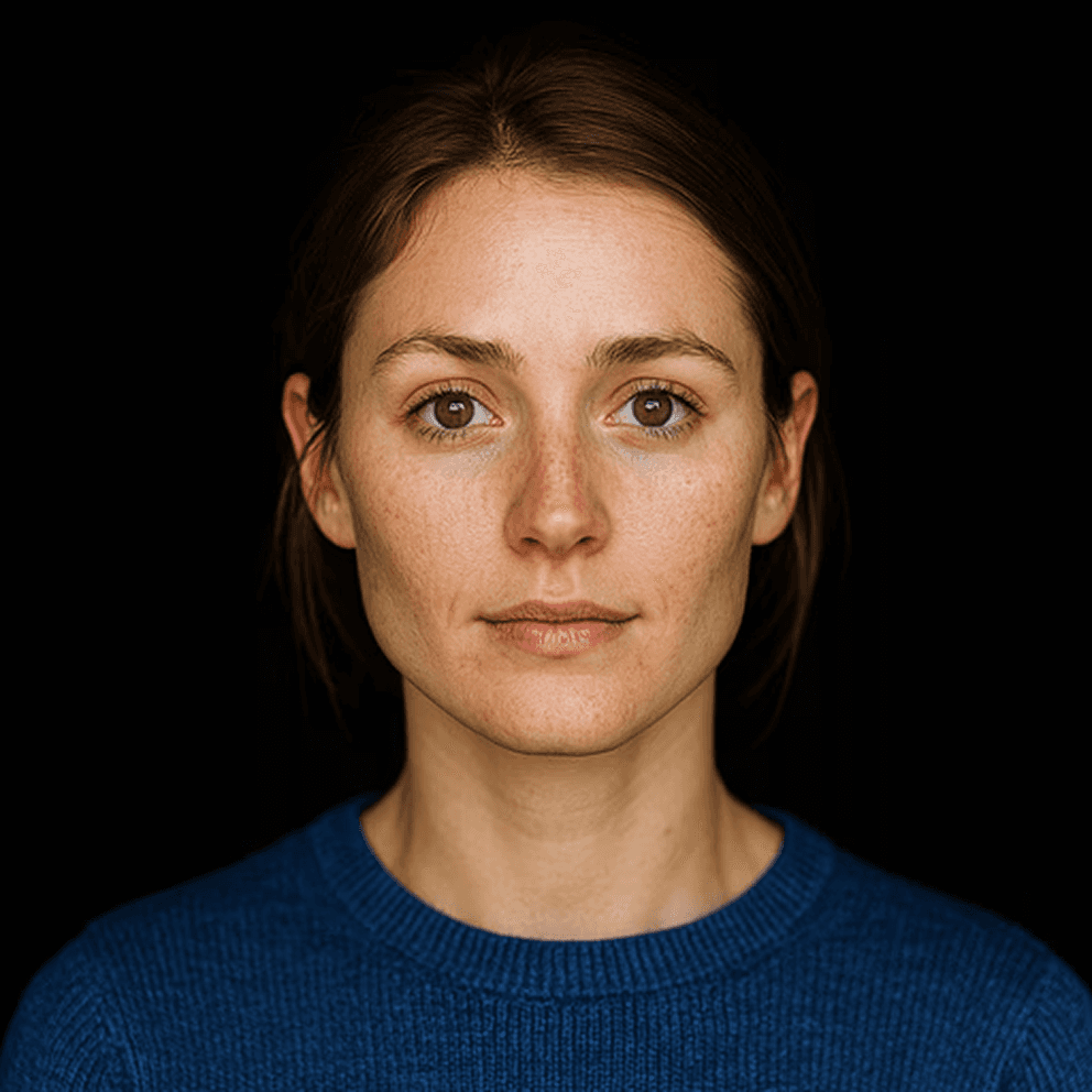 portrait of a woman.