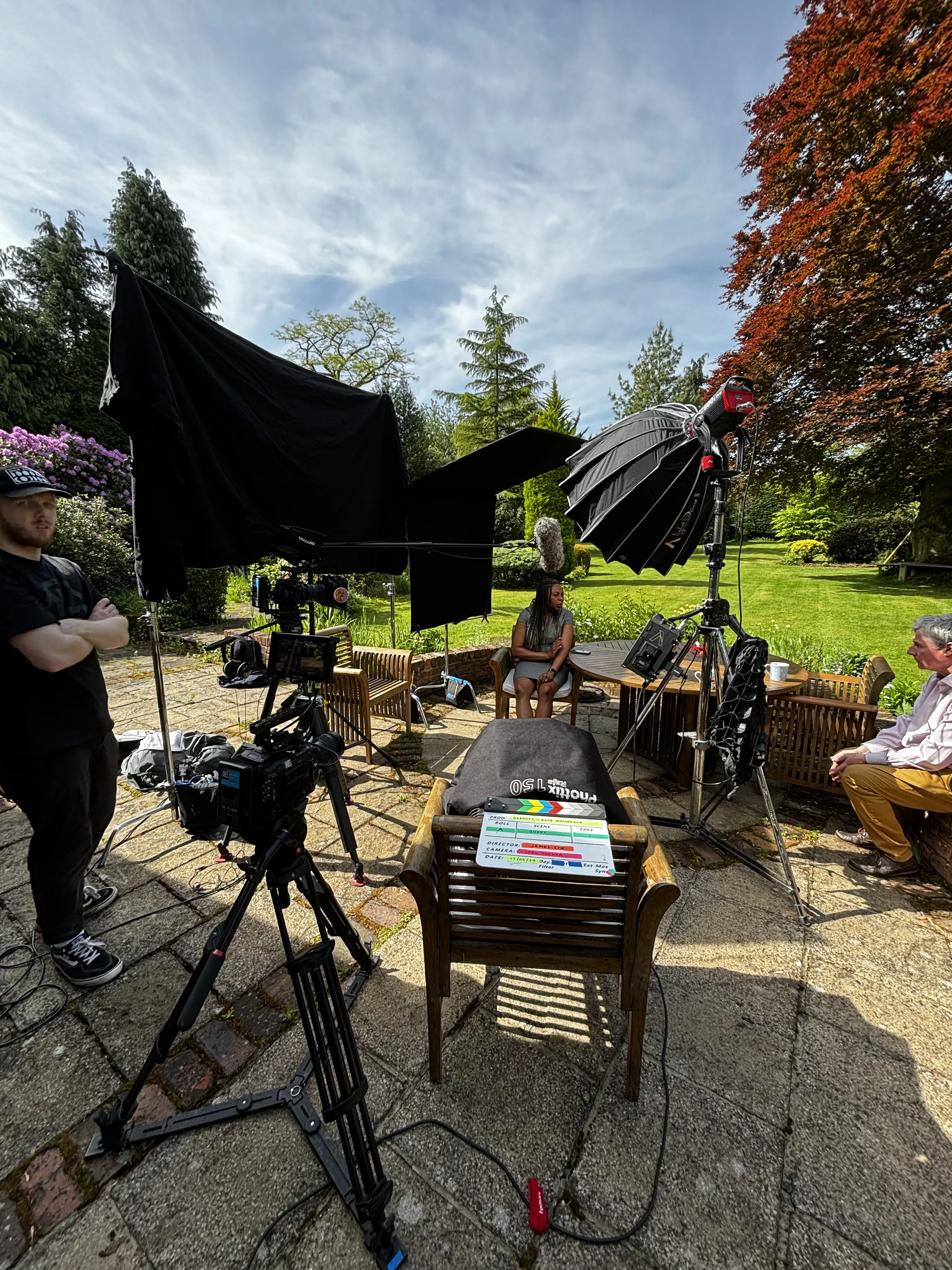 PinPoint Media founder Oli Bruce being interviewed on the success that PinPoint Media has brought to various clients.