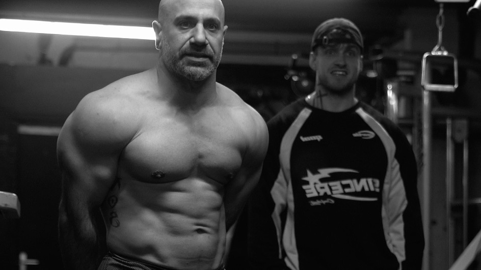 Coach explaining stuff to an athlete