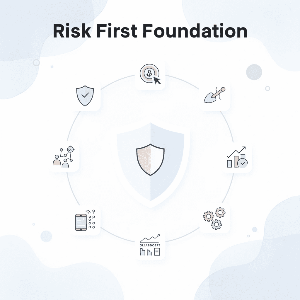 Risk-first strategy foundation with key components