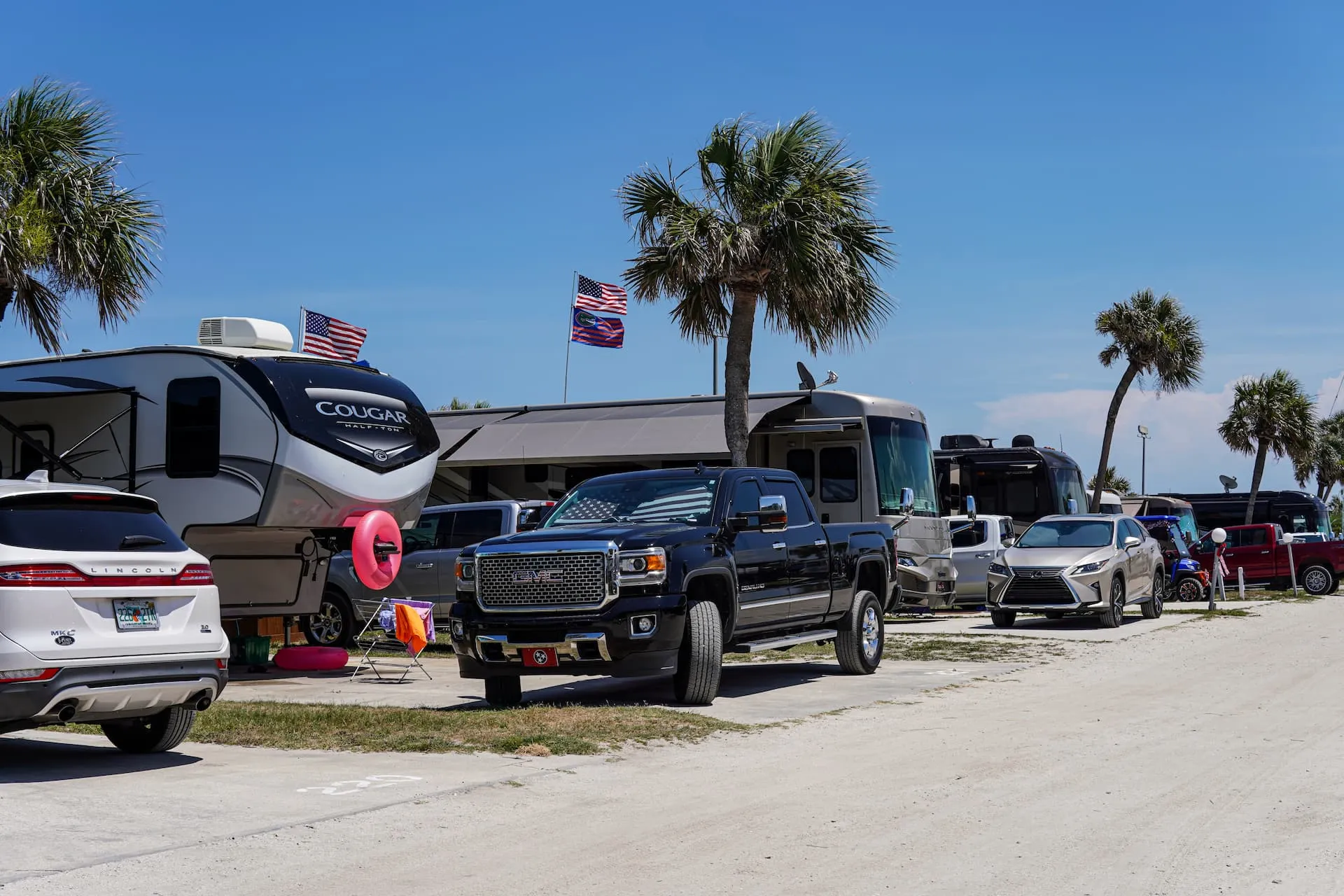 Truck at RV Park
